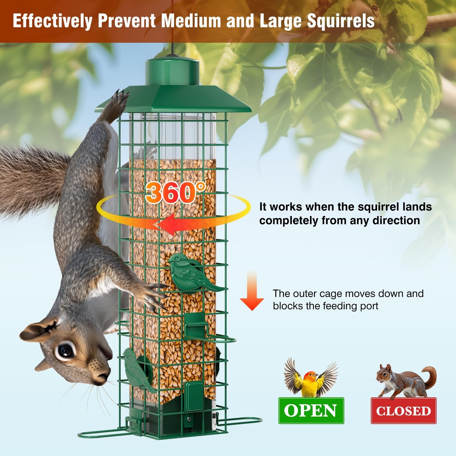 ITOPFOX LIT0524I026 Bird-Feeders - View #3
