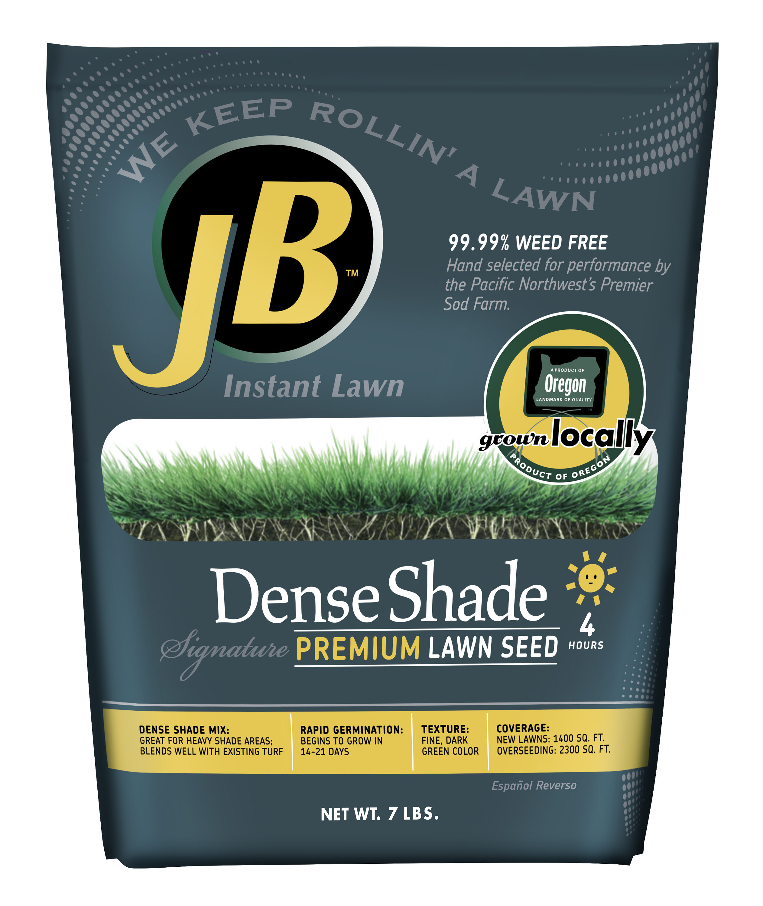 JB Instant Lawn 7DENSE JB Signature 7-lb Natural Fescue Grass Seed