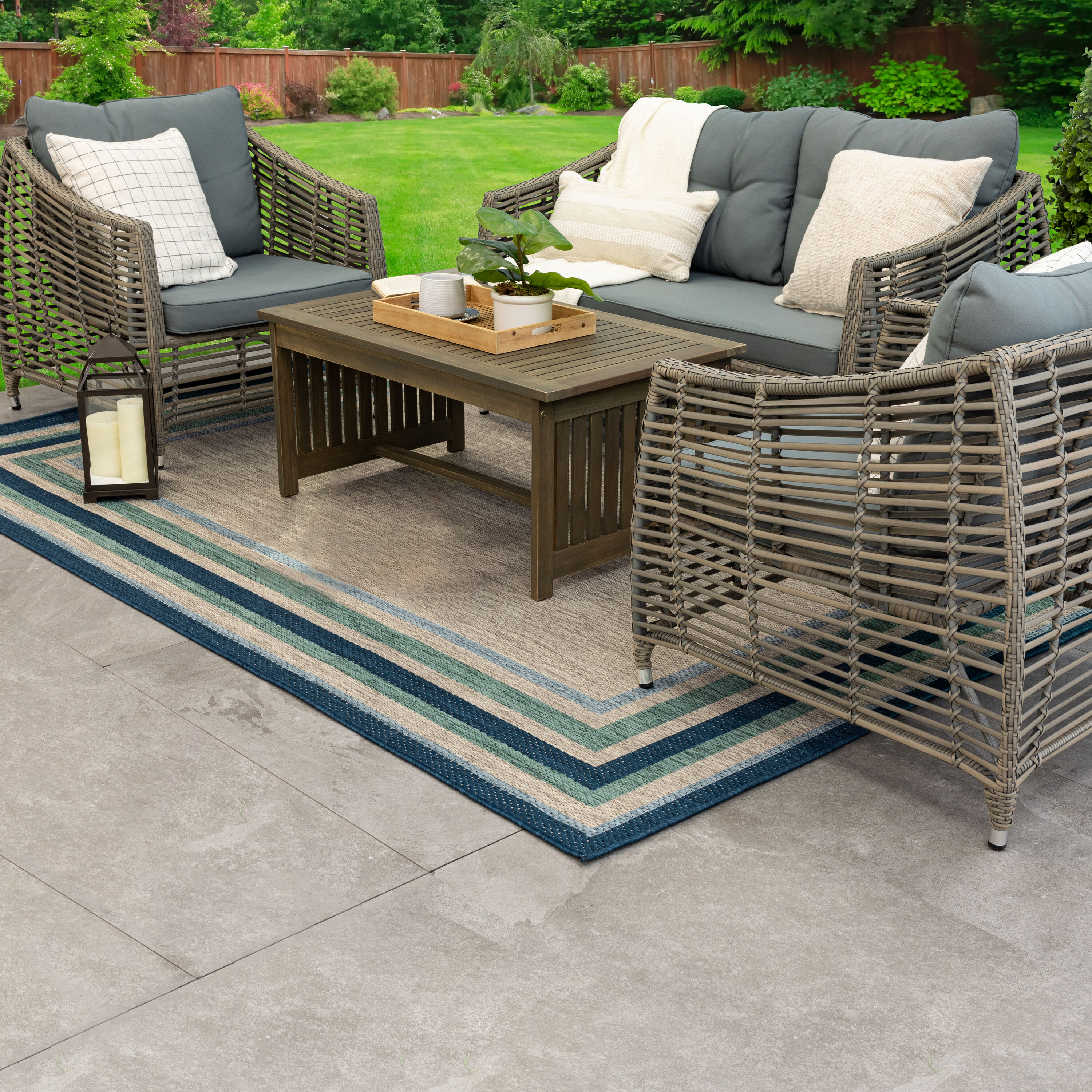 allen + roth with STAINMASTER 92180 E2137  047072 rugs - View #10