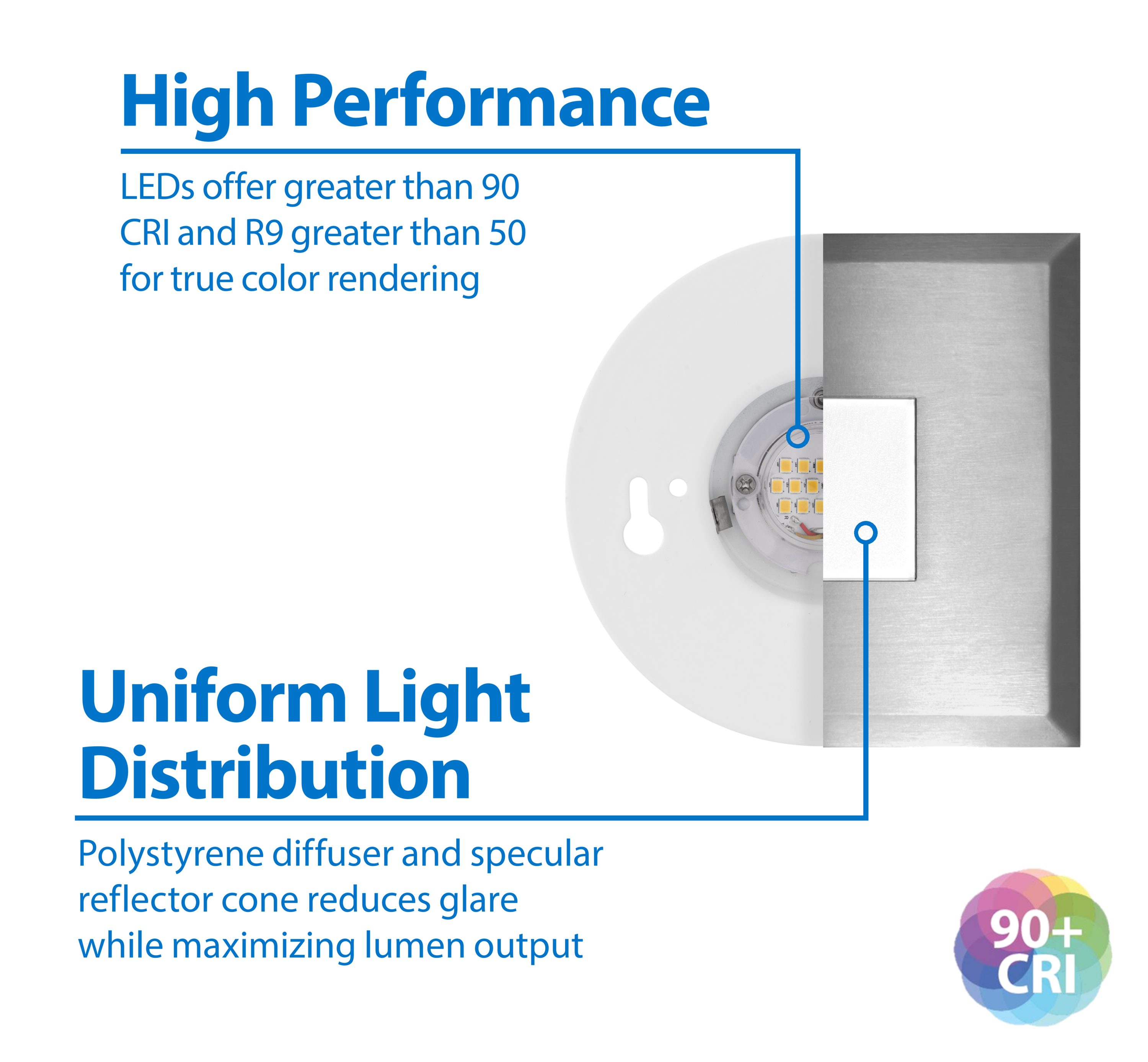 Nicor Lighting DLF201205KSQNK Led-Retrofit-Downlight - View #4