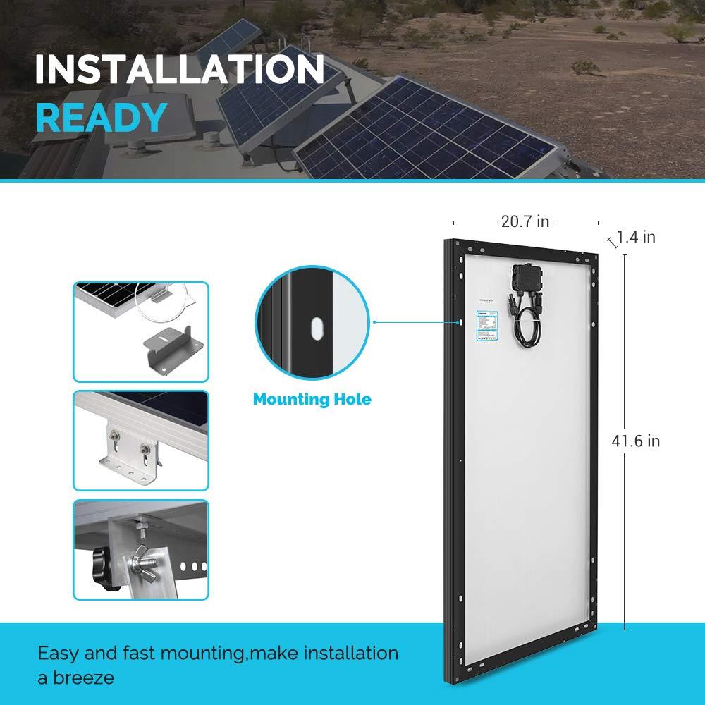 Renogy RNG-100D-R-BK Solar-Panels - View #5