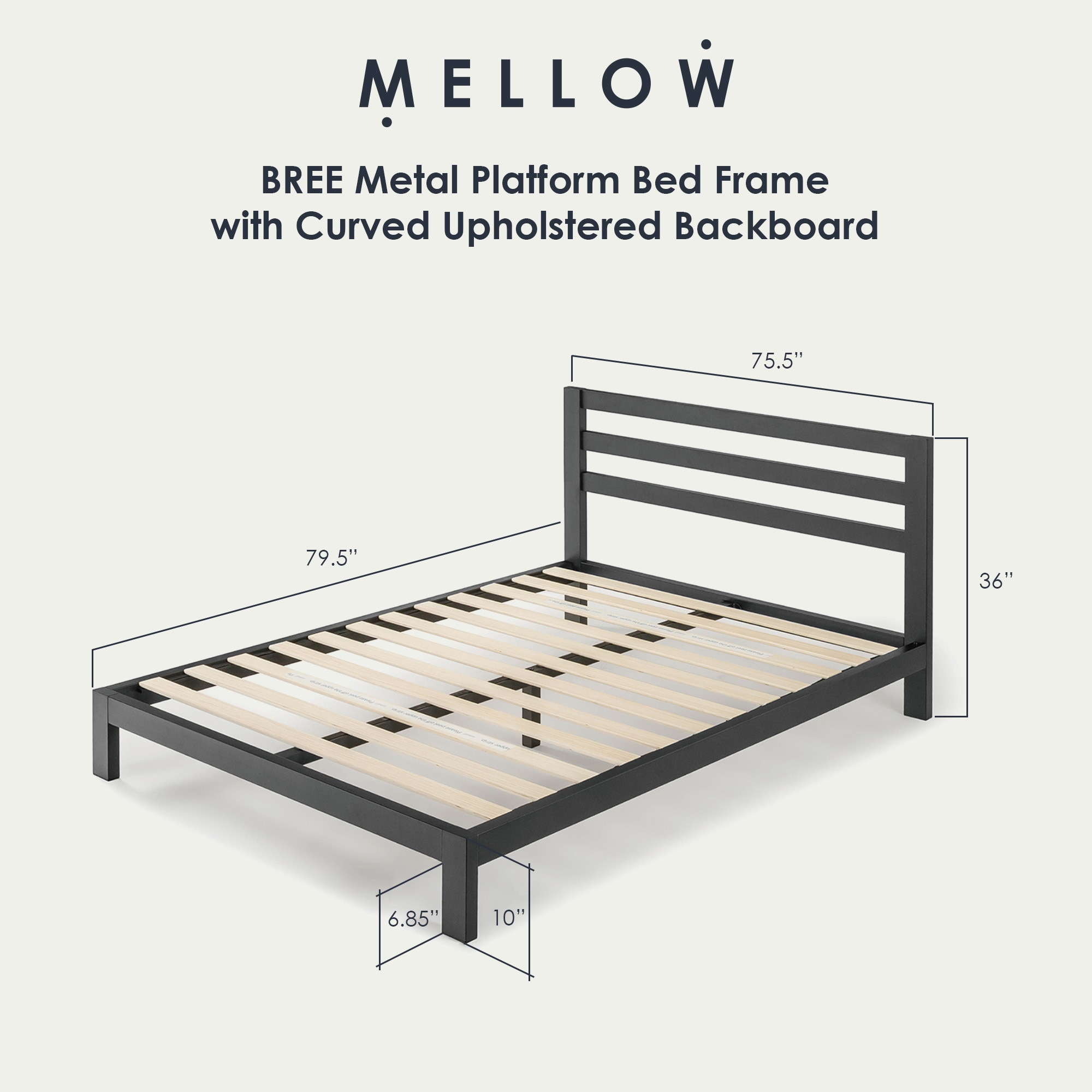 Mellow Militia PMBWS-H10K Upholstered-Headboards - View #2