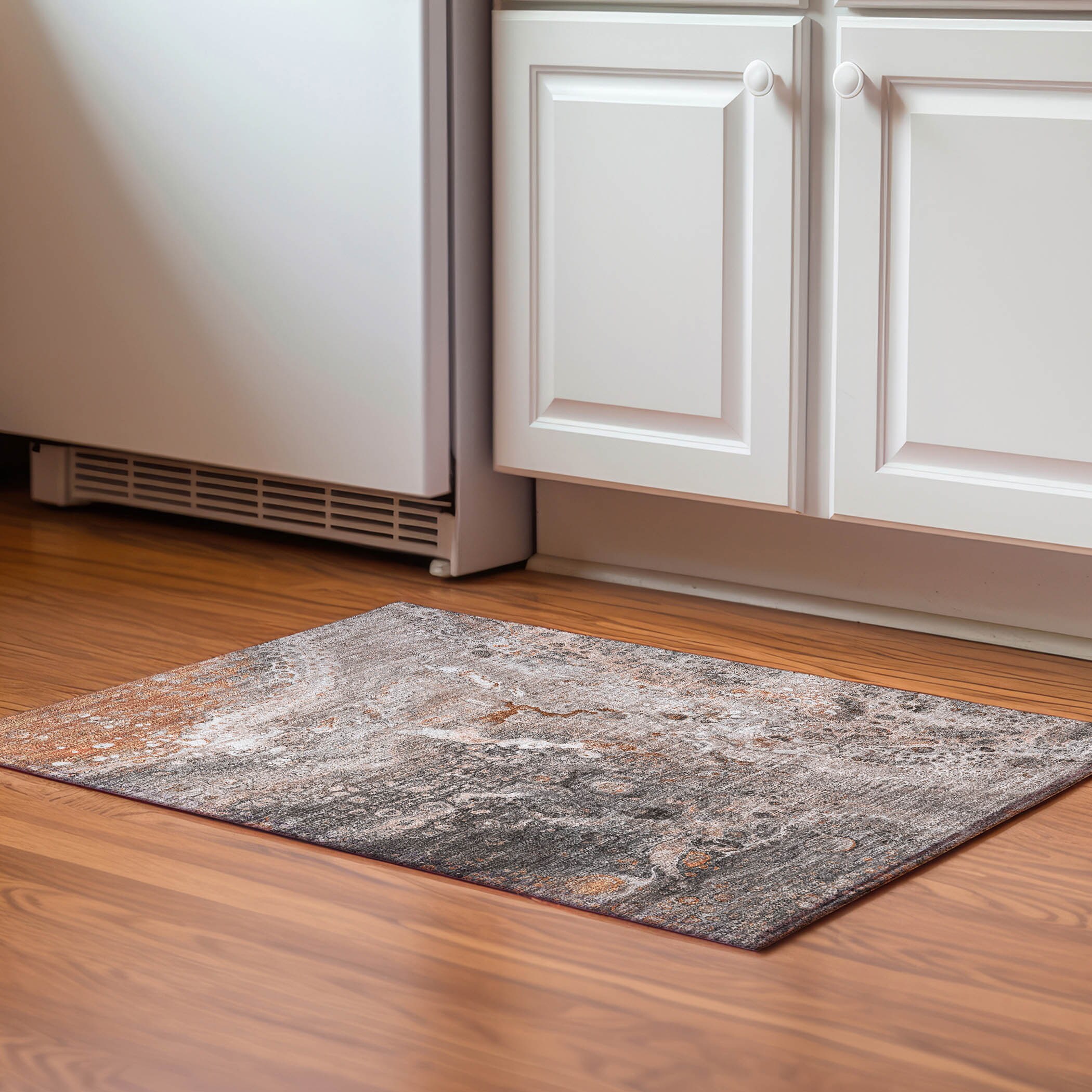 Addison Rugs AMF588TR20X30 Mayfield AMF588TR 2 x 3 (ft) Loomed Polyester Terracotta Rectangular Indoor Geometric Machine washable Area rug