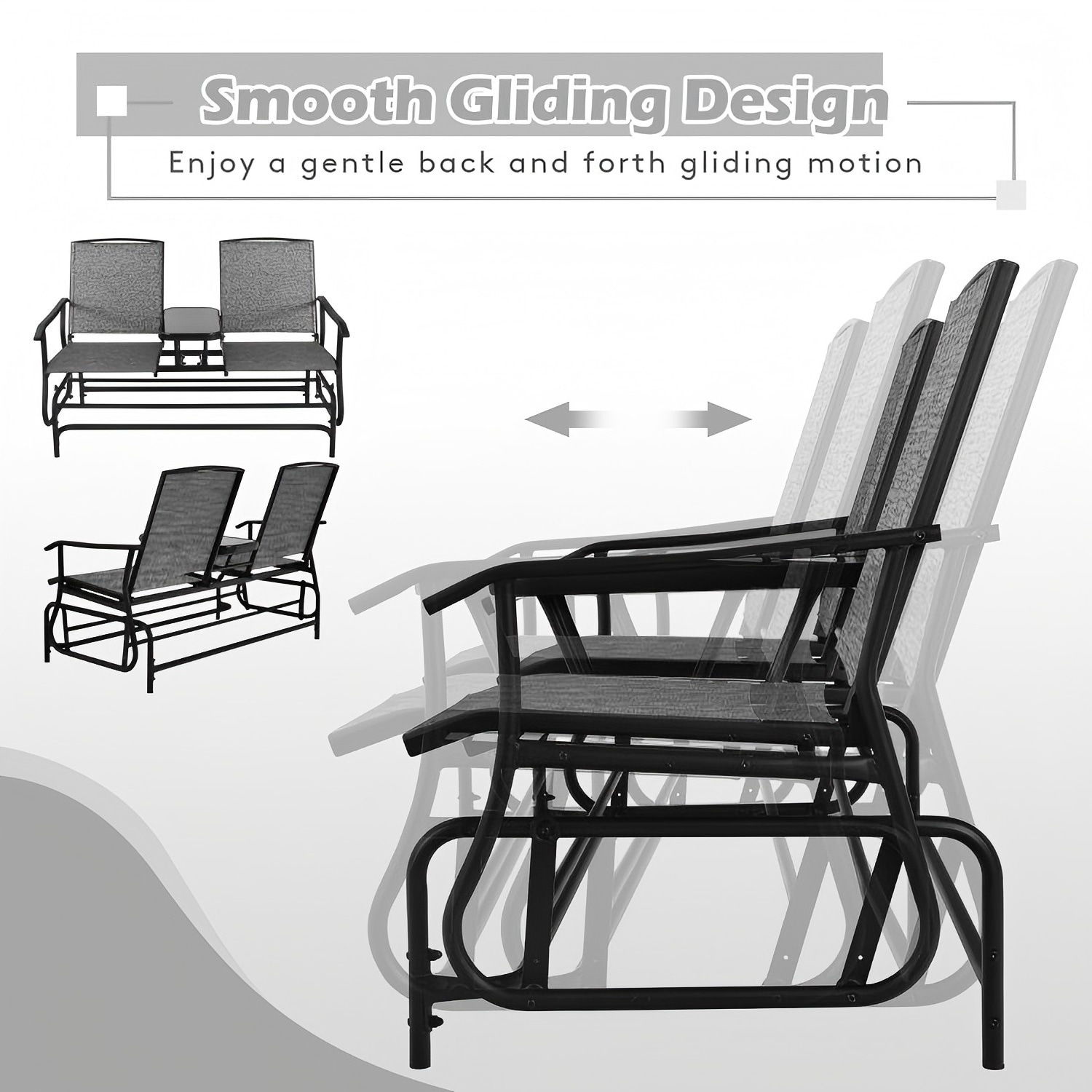 Forclover HBV-6981GN Patio-Chairs - View #6