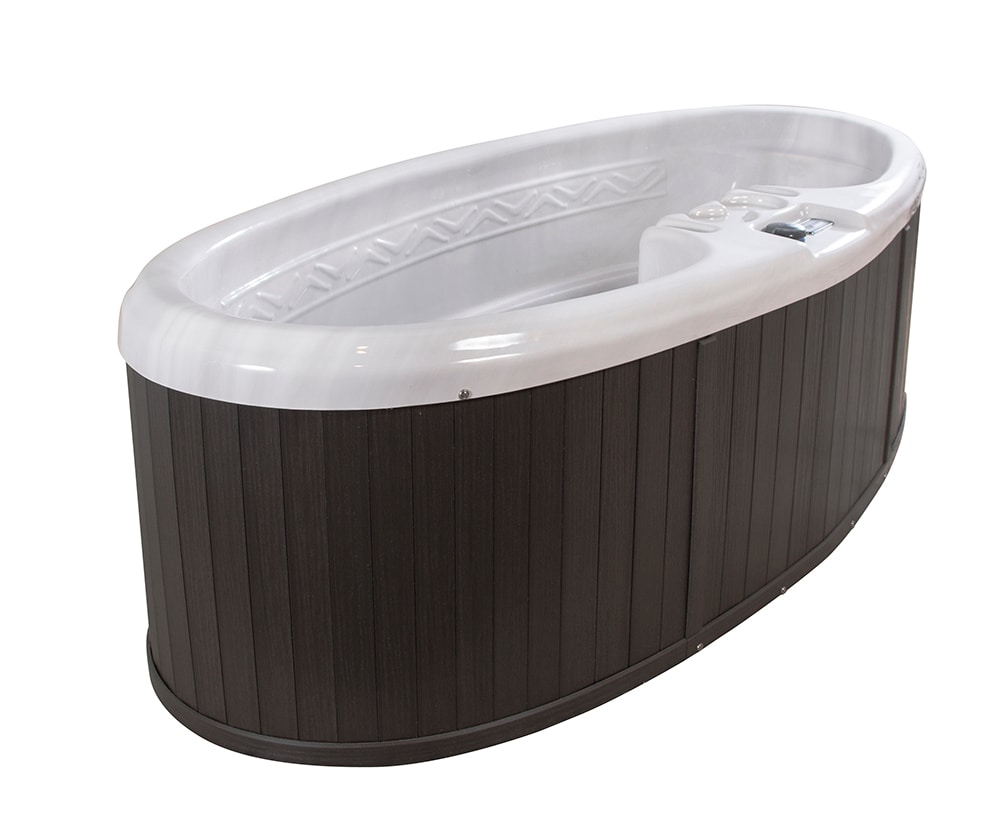 QCA Spas Model 0H SM Sirius 2-Person Oval Spa with 16 Stainless Steel Jets and 1 kW Heater 