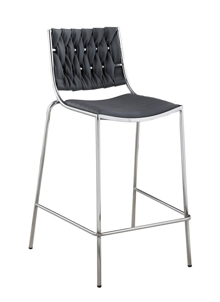Chintaly Imports TAYLOR-CS-GRY stools - View #2
