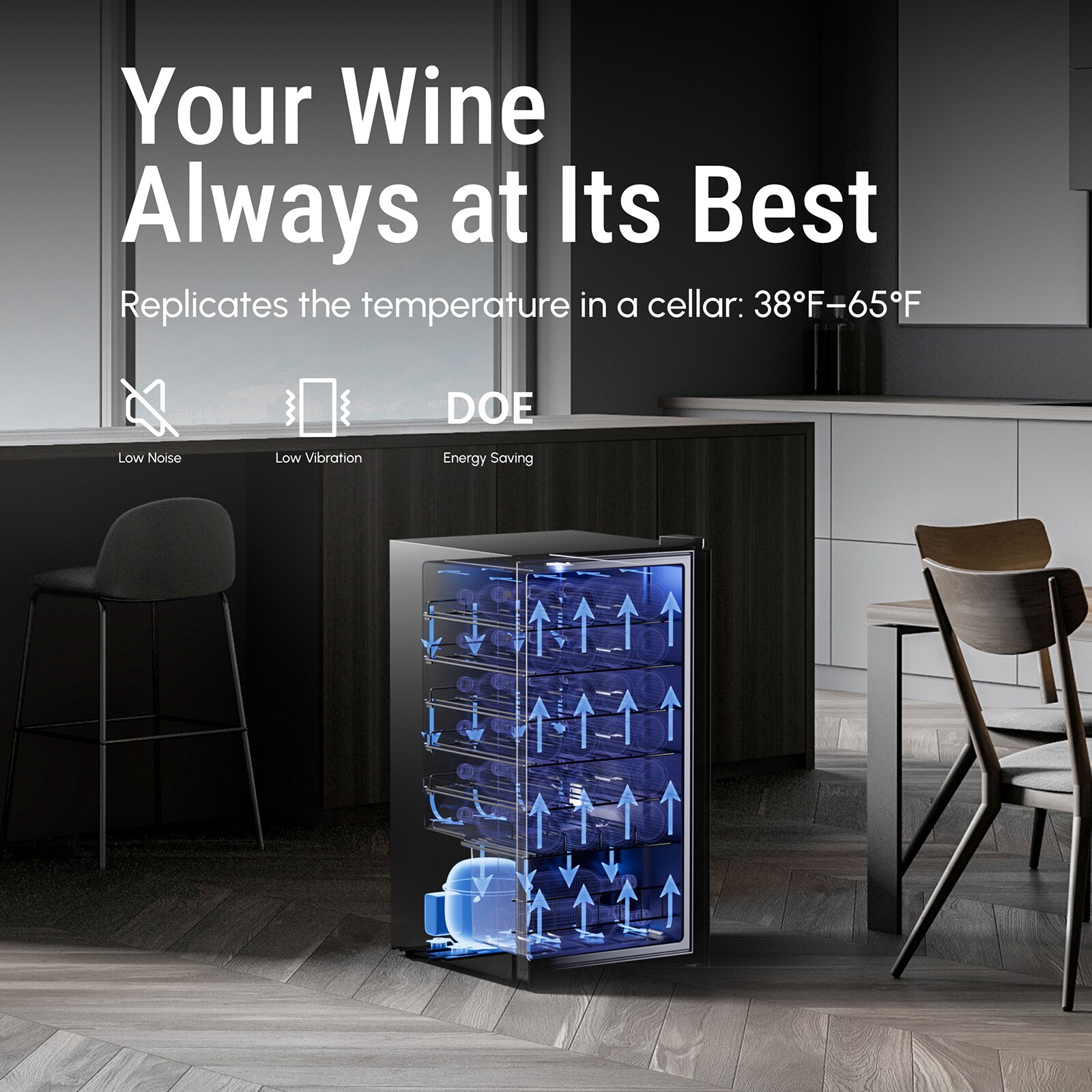 Yeego YEG-WSJC88-LS Wine-Chillers - View #2