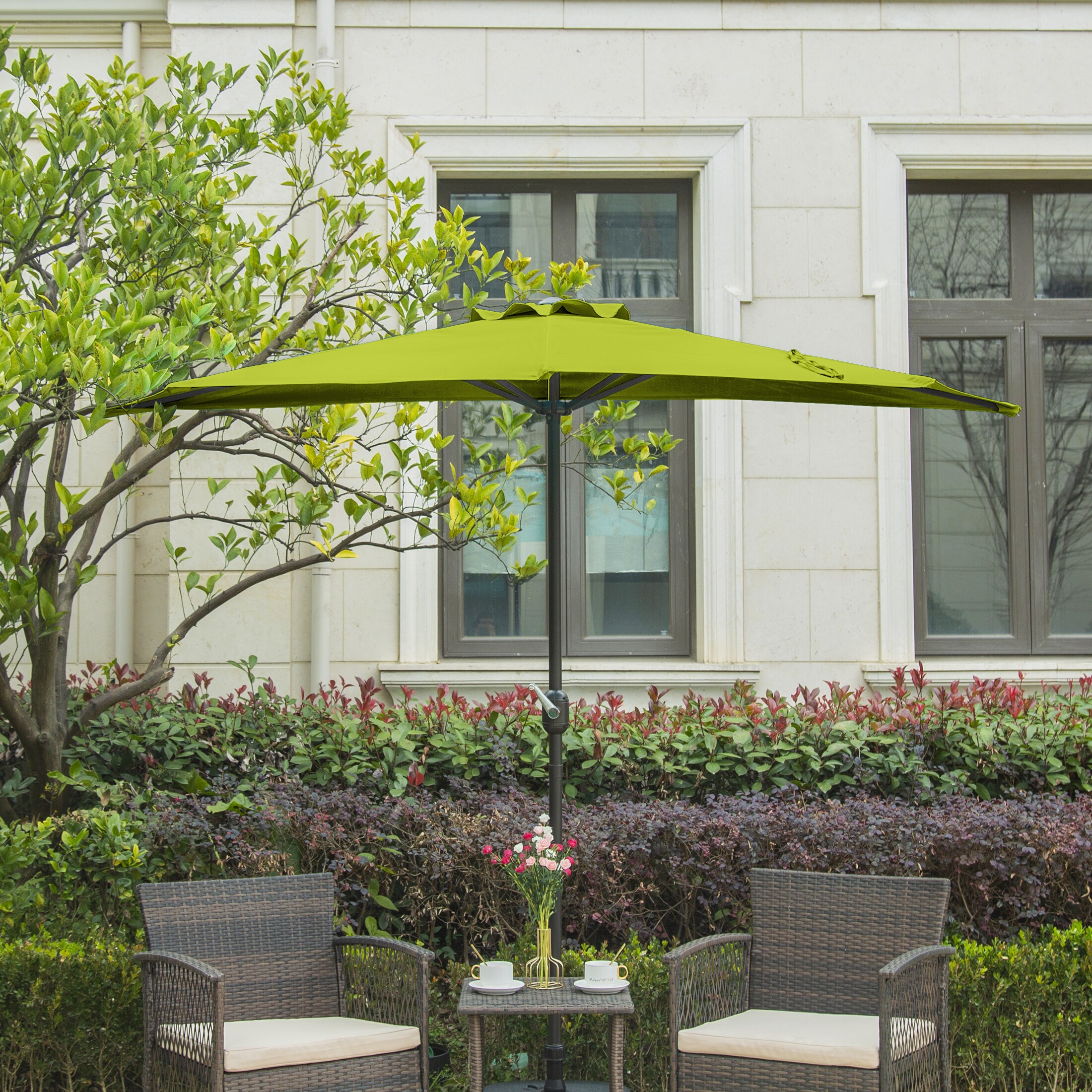 Westin Furniture OS3003-LM-981RDBZ Umbrellas-2 - View #2