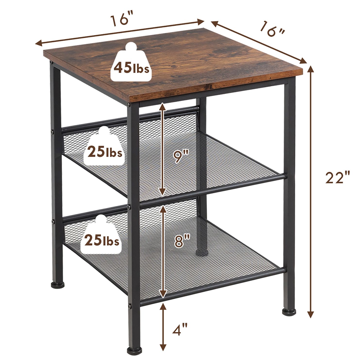 Costway CSHY003583 End-Tables - View #3