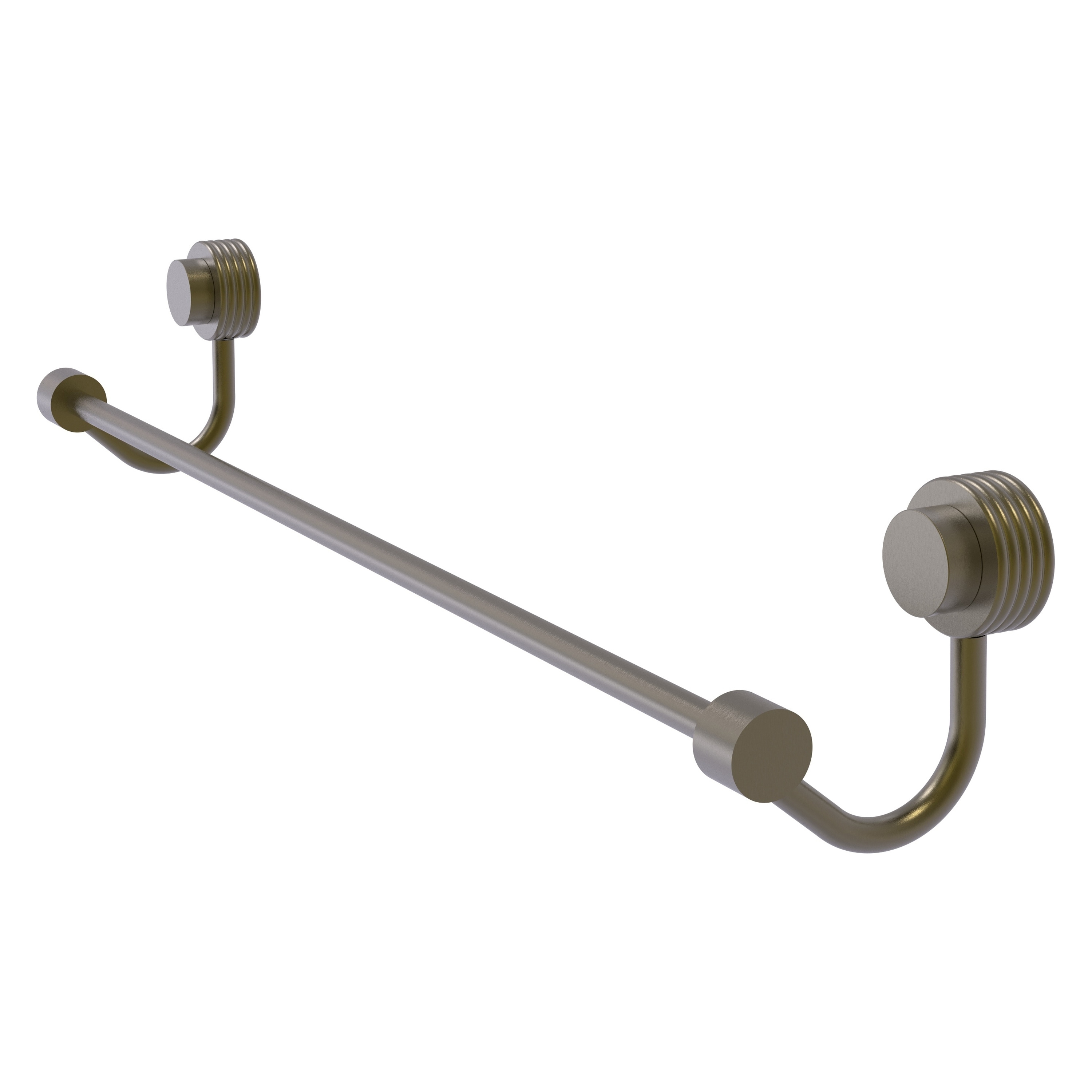 Allied Brass 421G/18-ABR Venus 18-in Antique Brass Wall mount Single Towel Bar