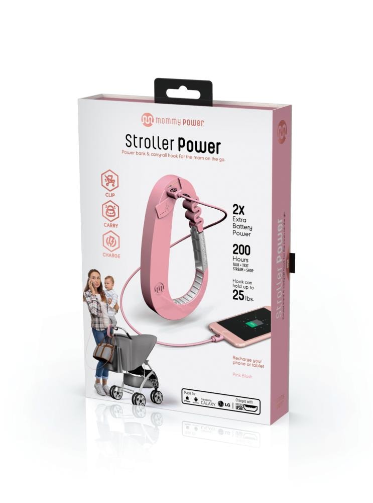 Stroller power clearance hook