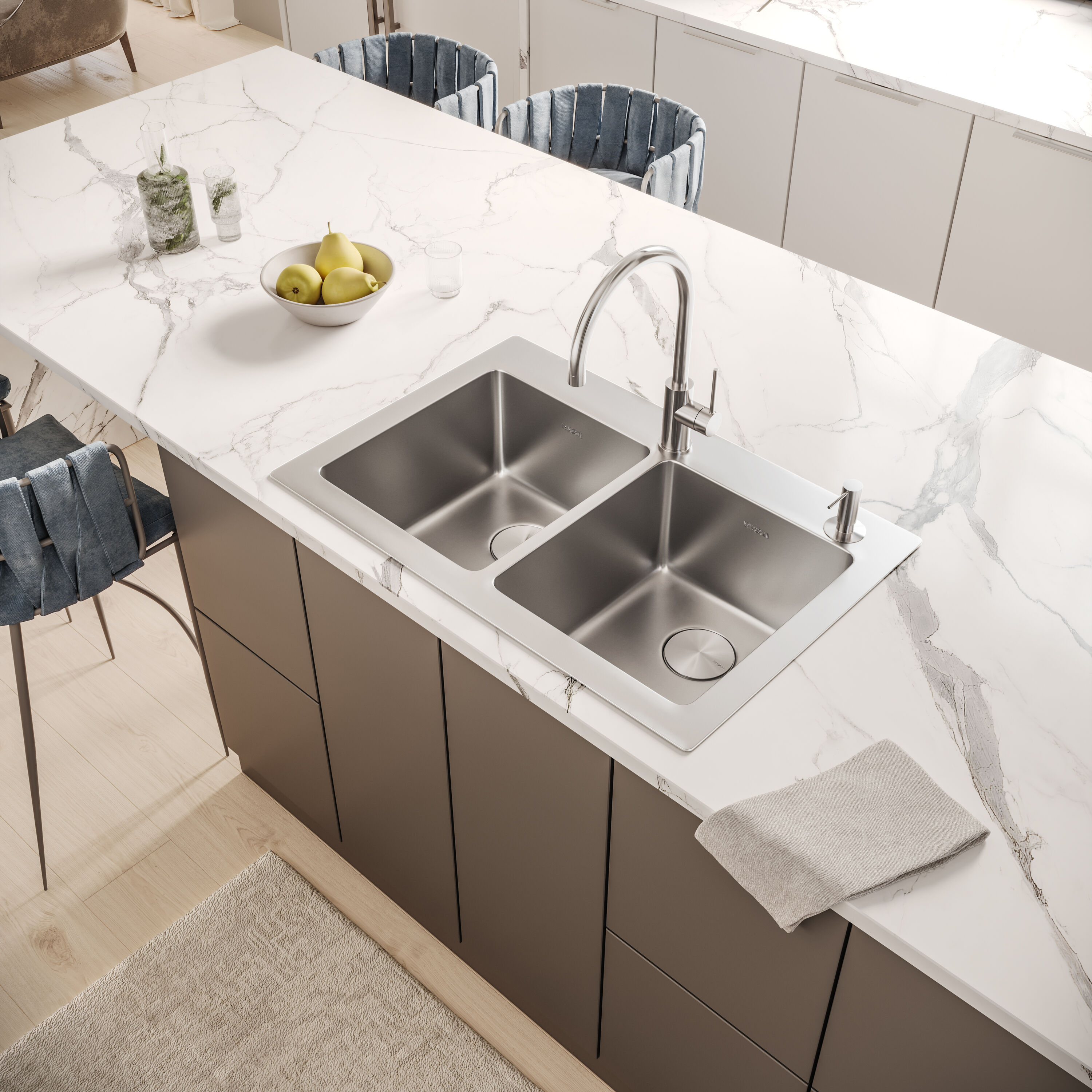Ruvati RVM5150 Kitchen-Sinks - View #4