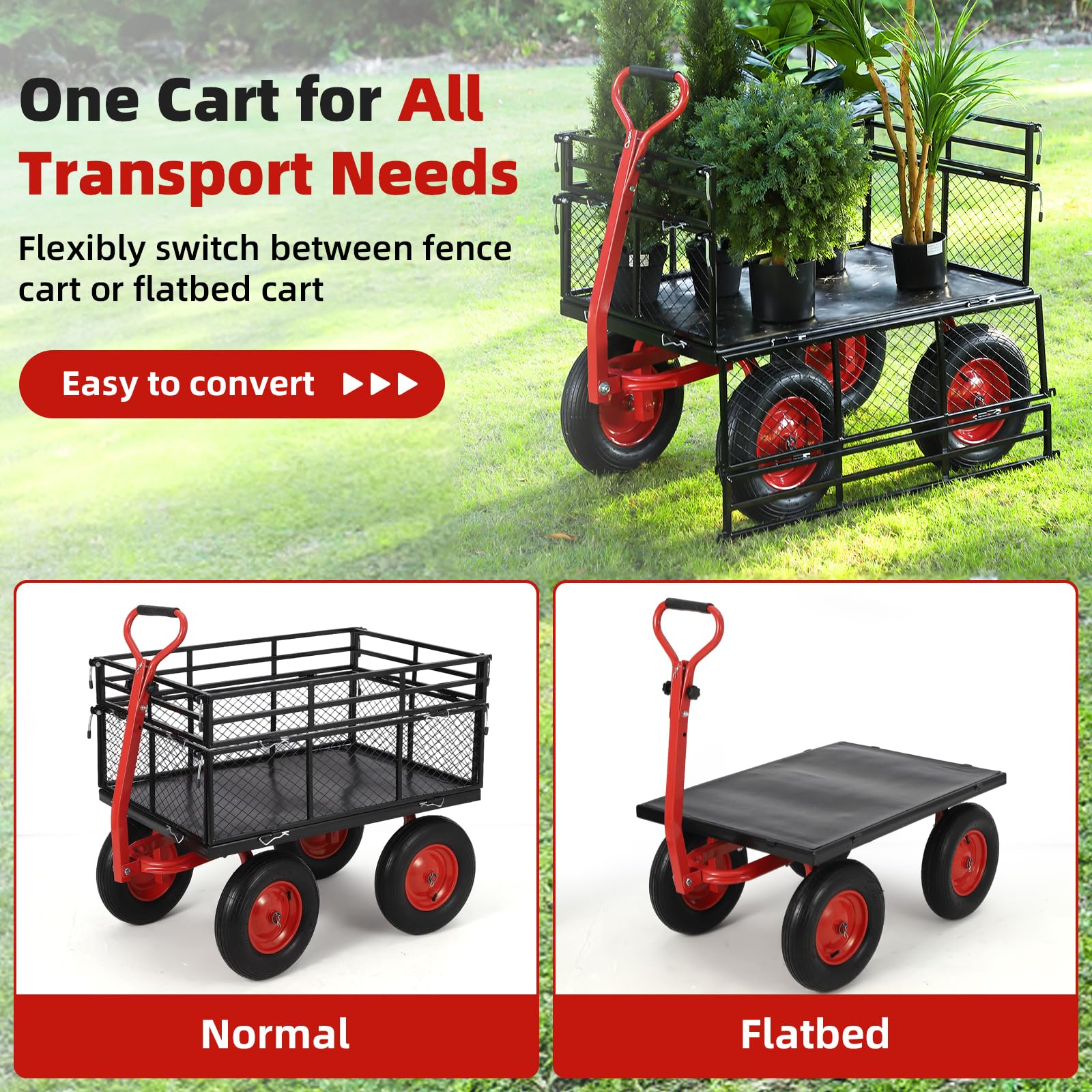 Garvee LYU01PHO-333EMIX4 Yard-Carts - View #2