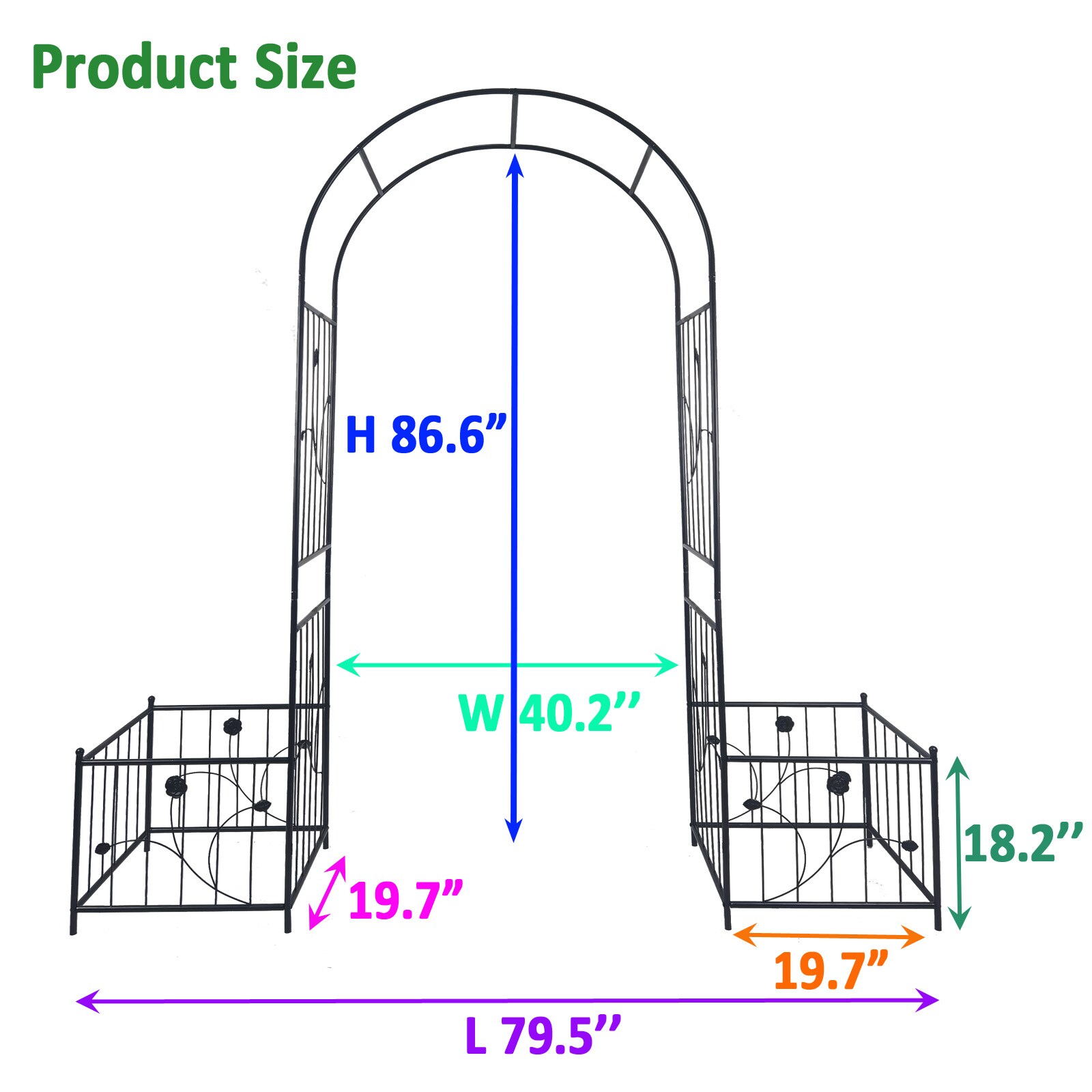 Flynama J-V-81135 Garden-Arbor - View #3