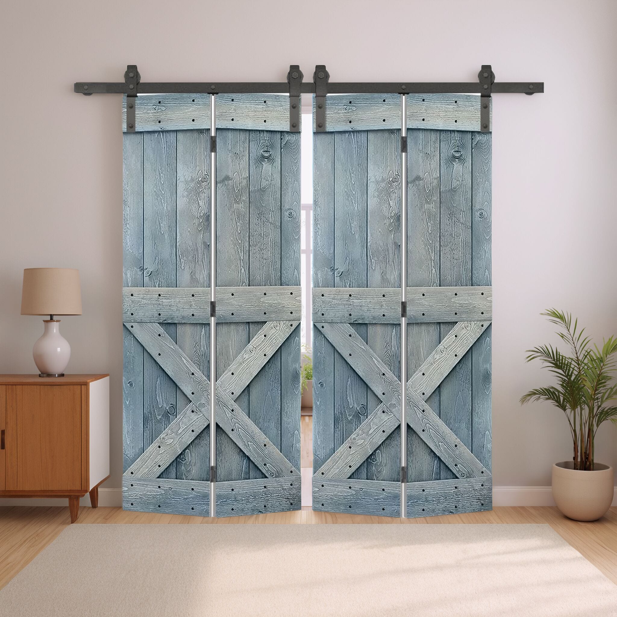 CALHOME BF1602S+011-26L2 Barn-Doors - View #2