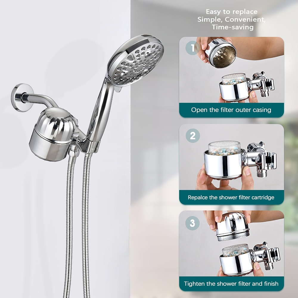 EQLOO F00701CH Fixed-Showerhead - View #3