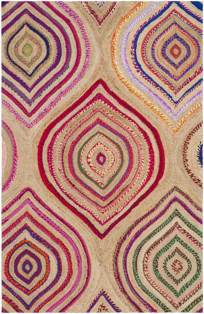 Cape Cod Multicolor Flat Woven Rectangular Area Rug