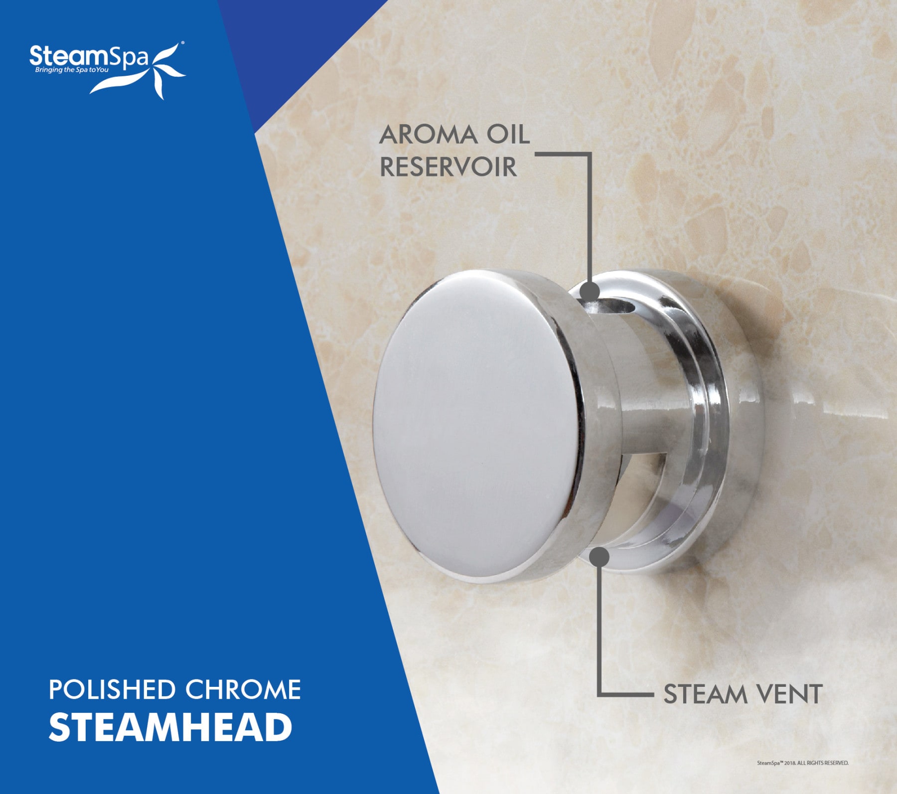 SteamSpa OAT900CH-A Steam-Showers - View #9