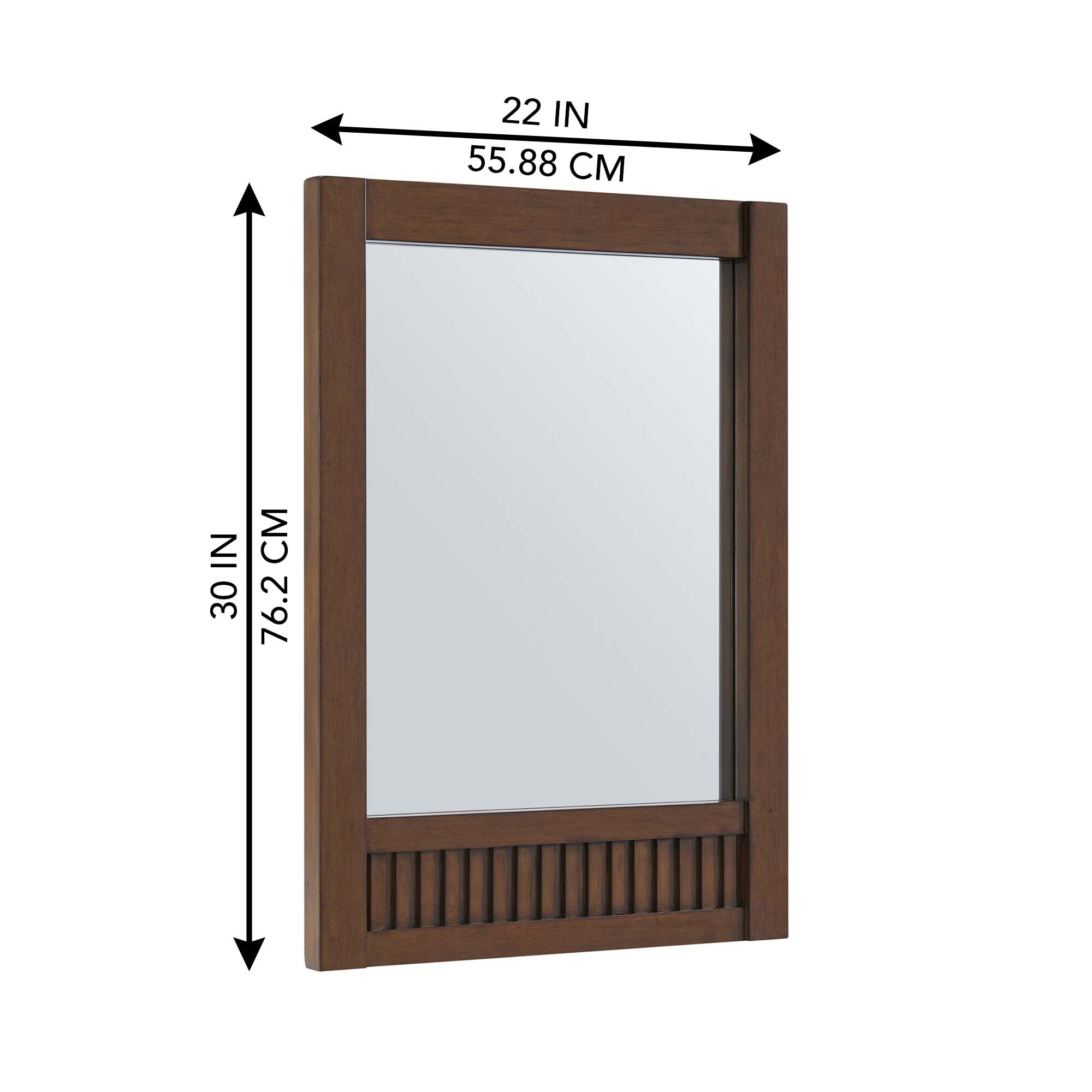 Frank Lloyd Wright USONIA 1601MR-22-295 Framed-Bath-Mirrors - View #12