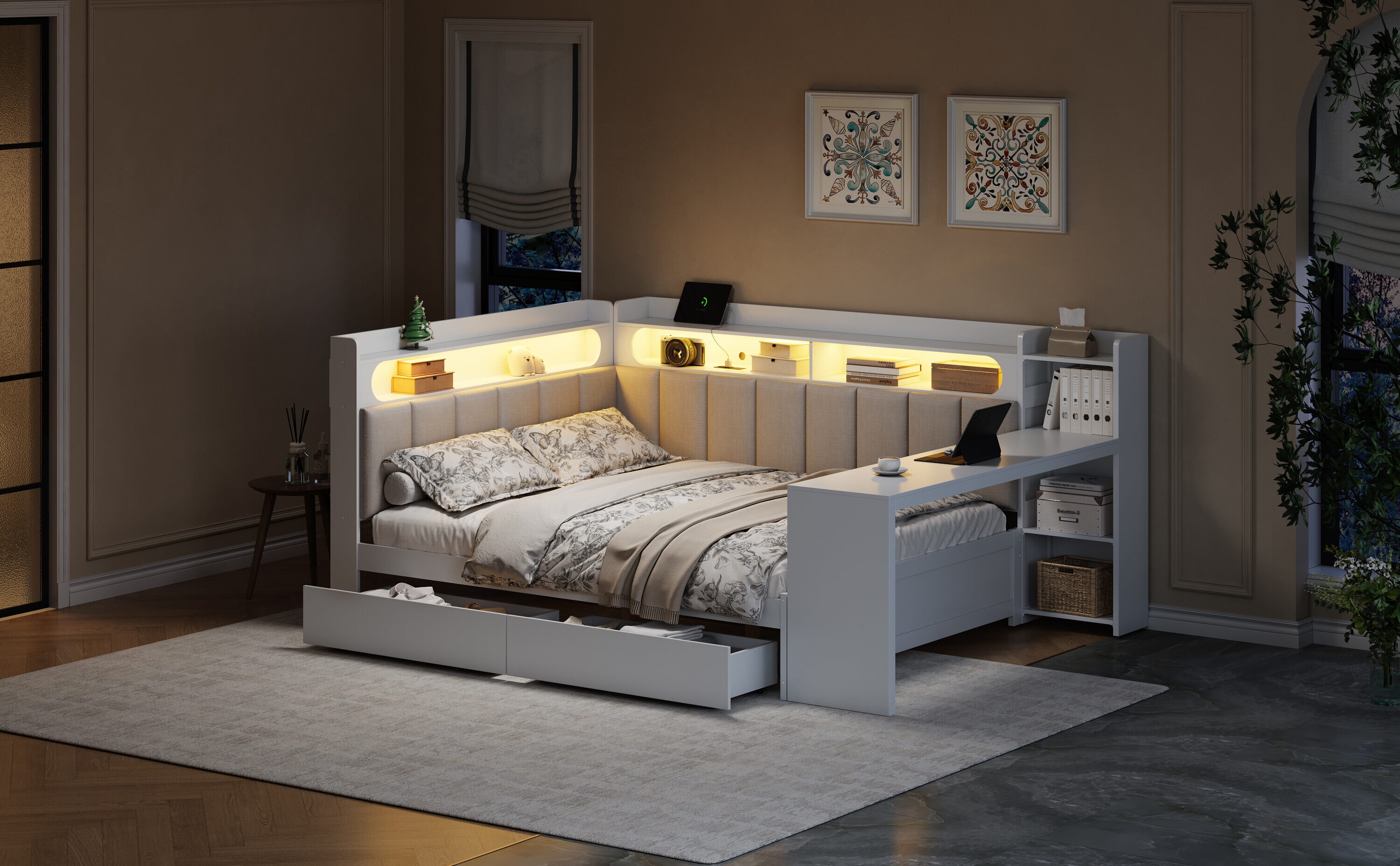 ModernLuxe L3P-N7090000612K beds - View #3