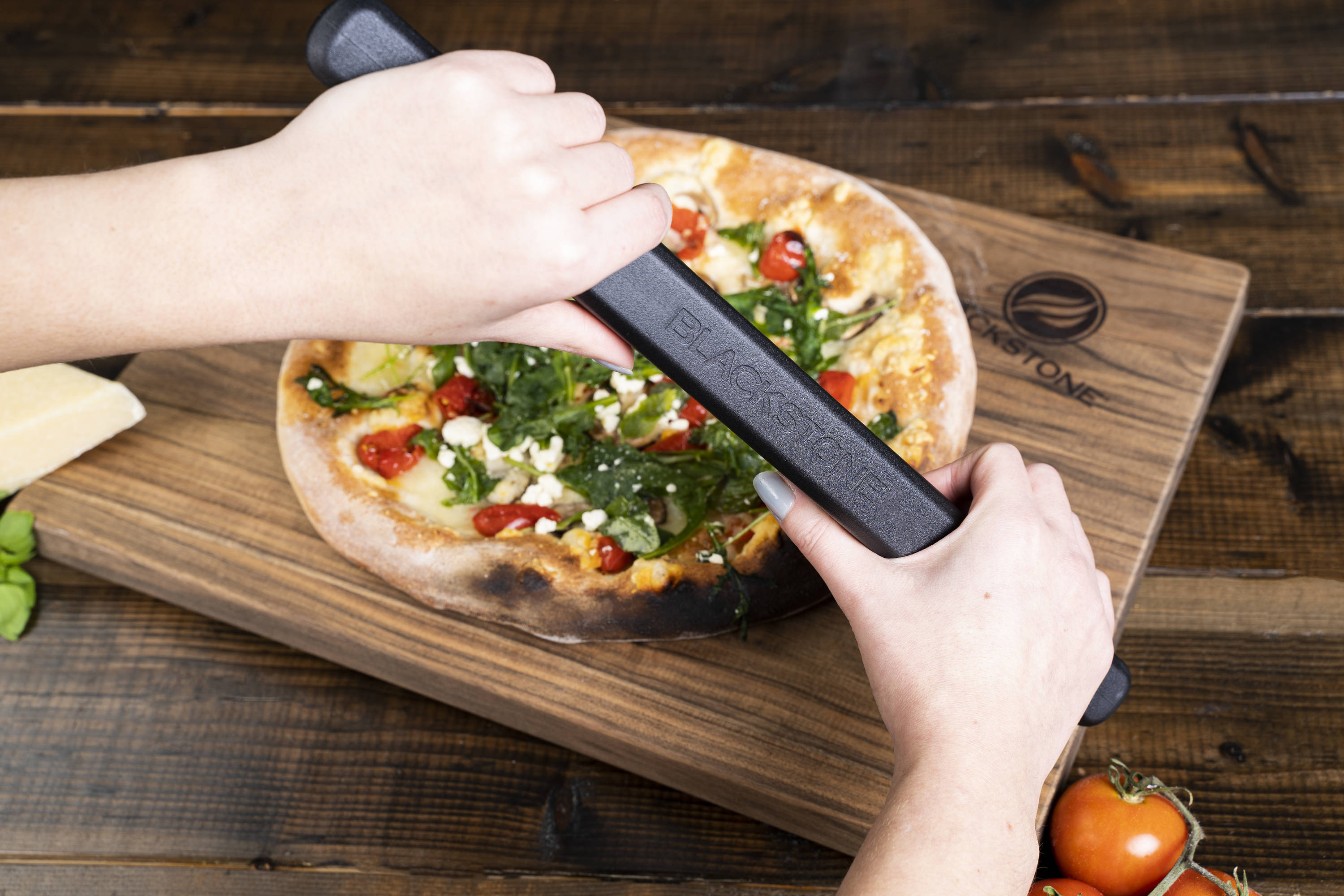 Everyday Living® Stainless Steel Pizza Cutter - Black, 1 ct - Food 4 Less