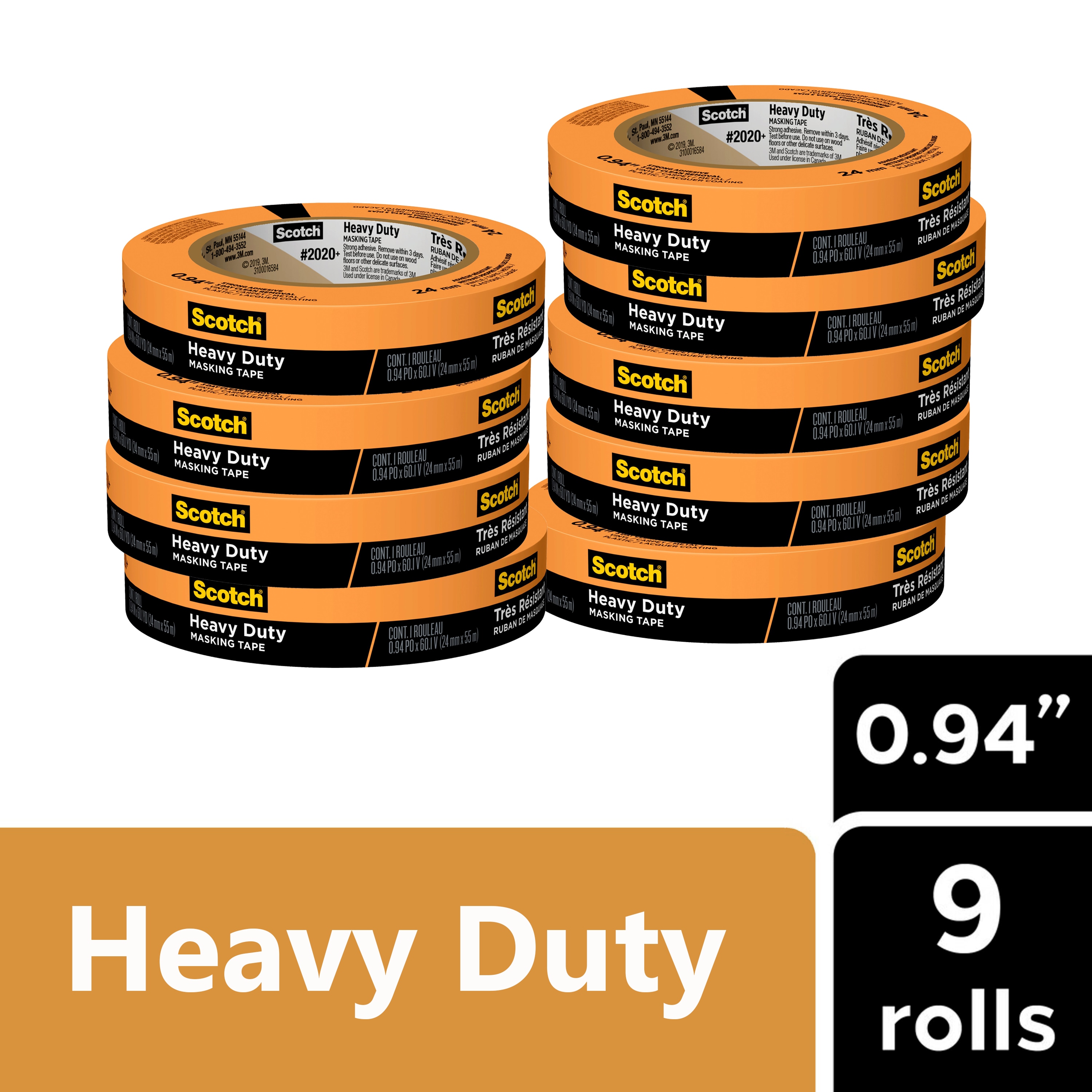 Scotch® Heavy Duty Masking Tape 2020+