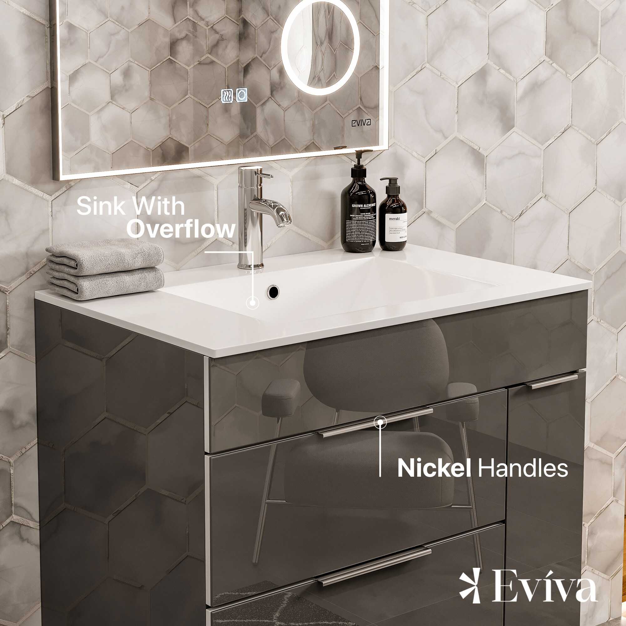 Eviva EVVN530-28GR Bath-Vanity-Combo - View #3