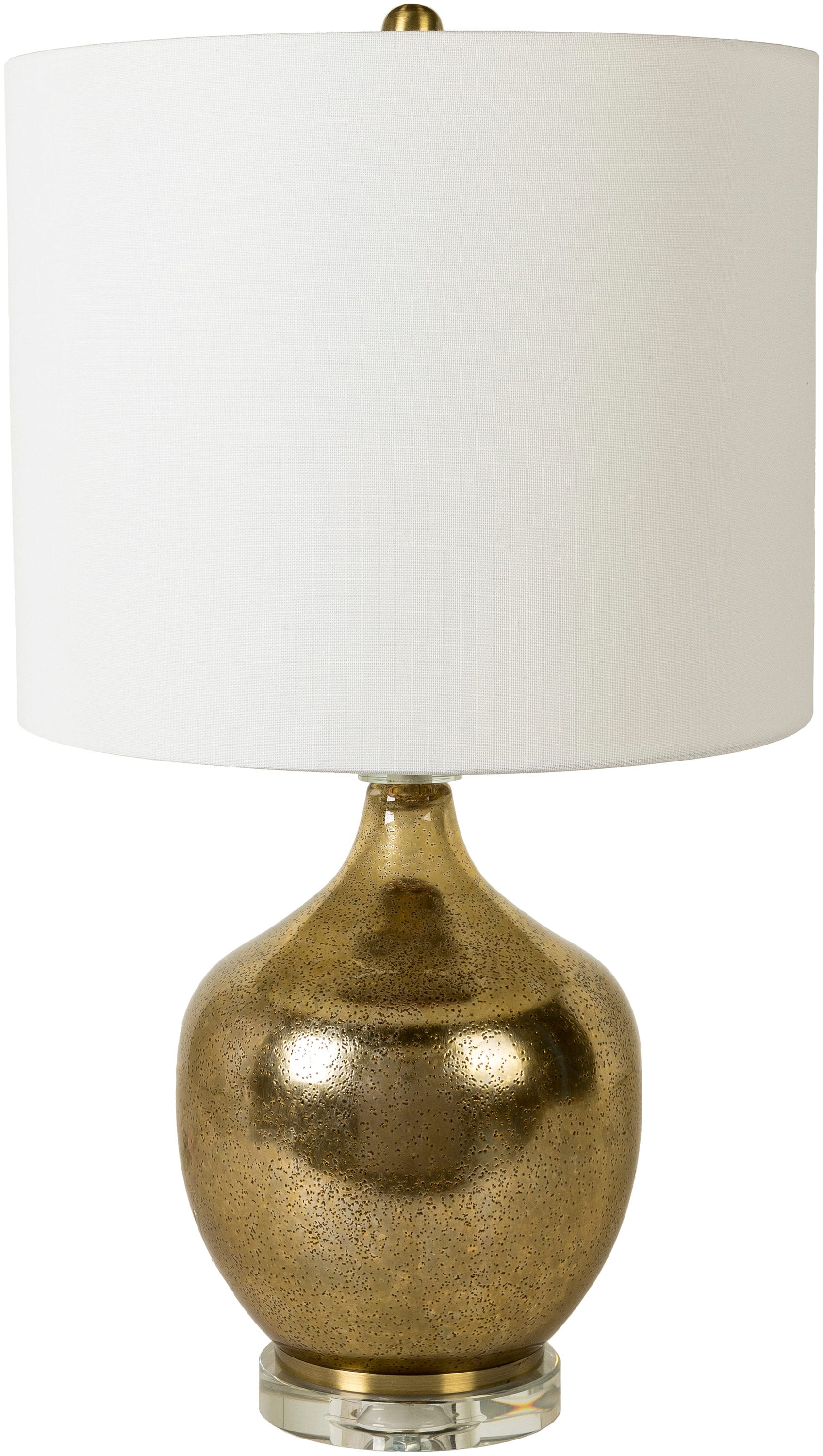 Livabliss Erving 27-in Brass 3-way Table Lamp with Linen Shade (Set of ...