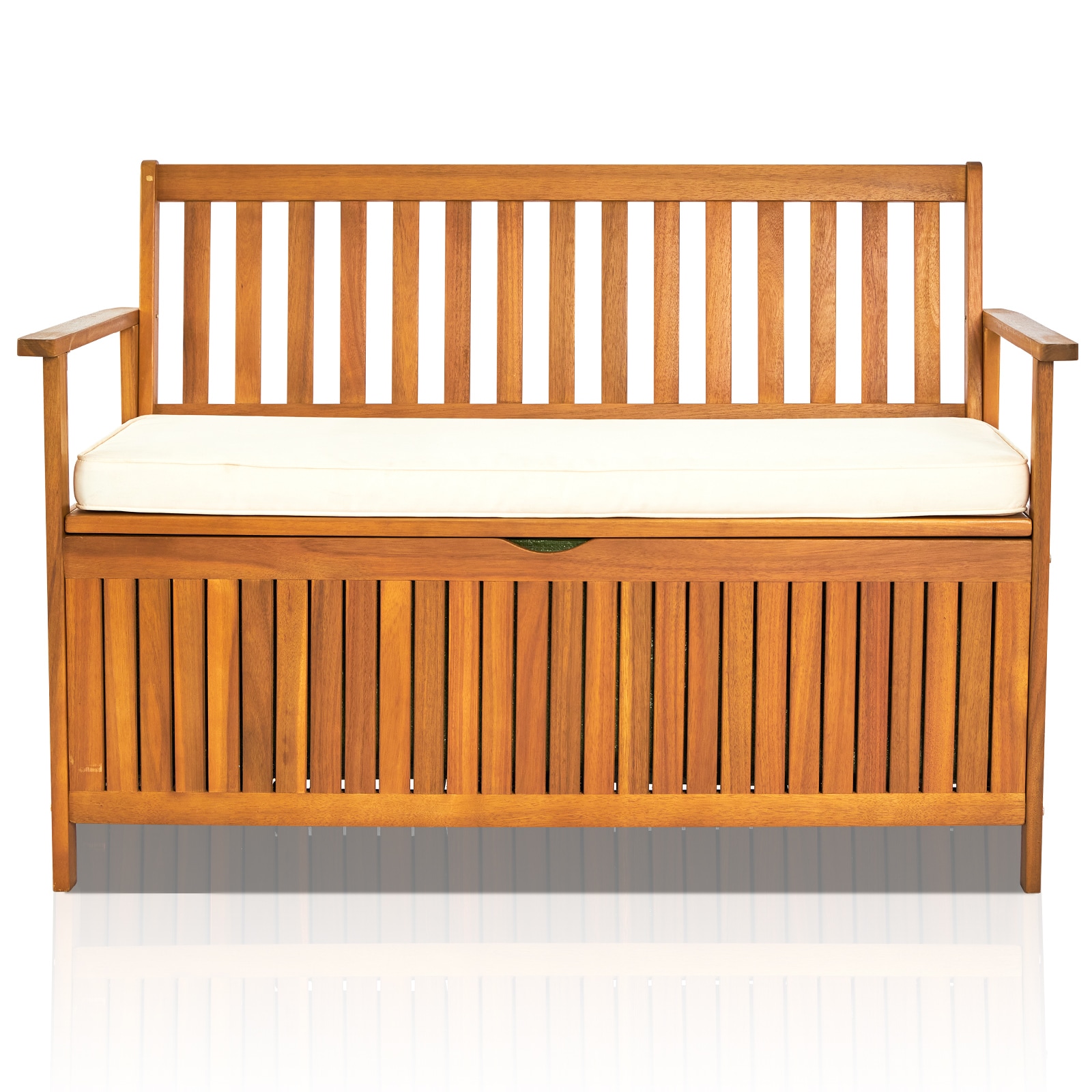Winado LO1G55000157 43-Gallon Brown Wood Deck Box