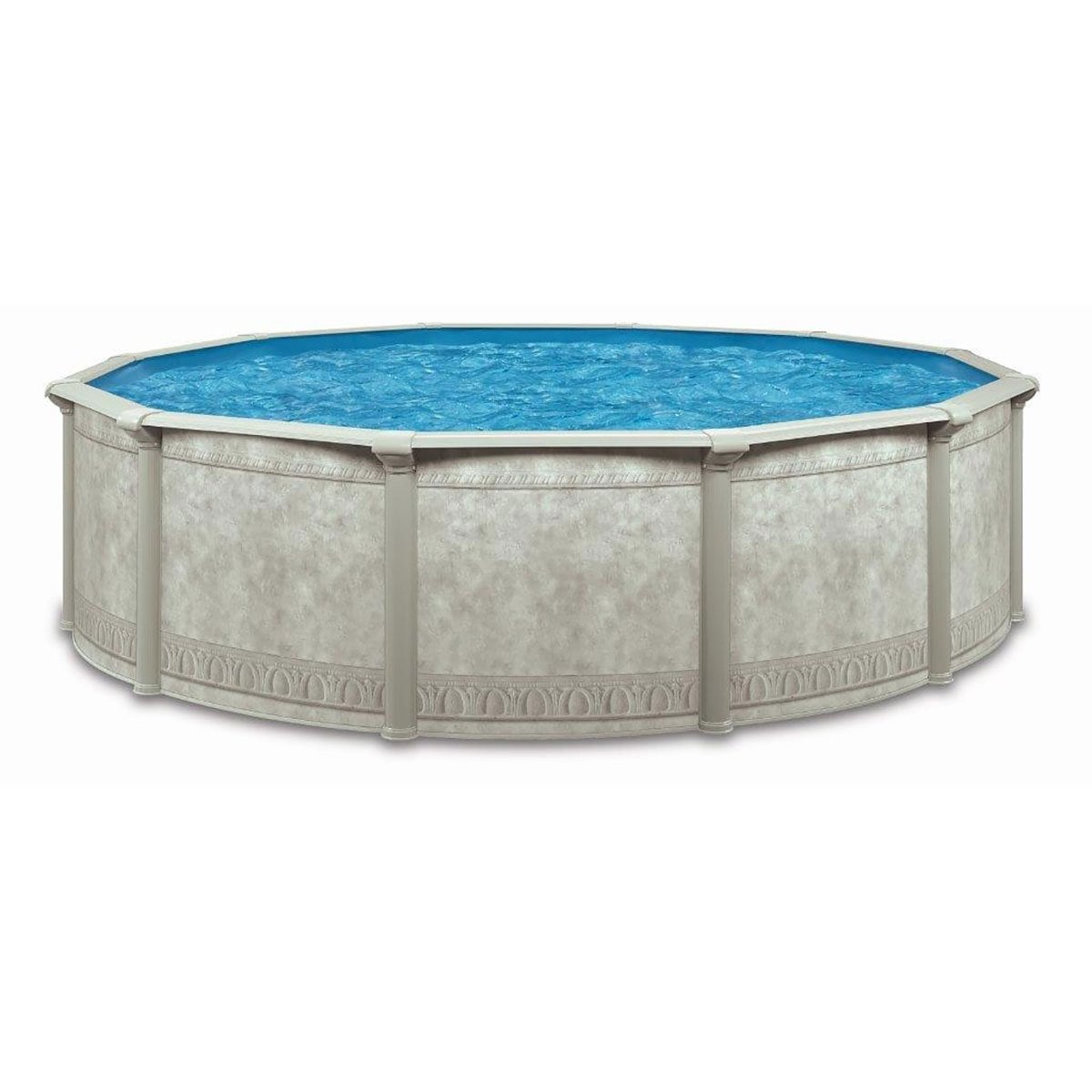 Aquarian 97433 18-Feet x 18-Feet x 51.6-Inches Steel wall panels Round Above-Ground Pool