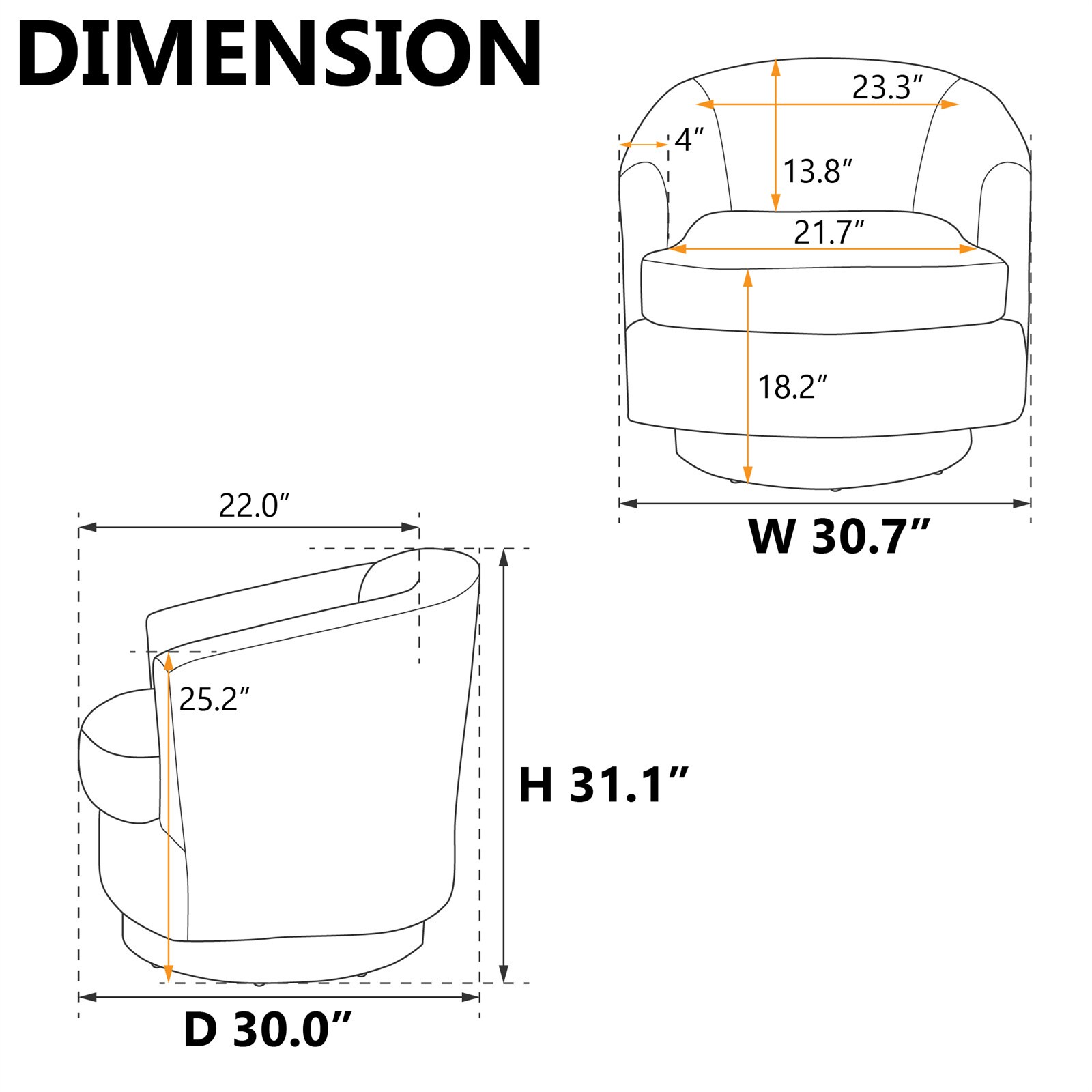 BESTCOSTY W1298LJW68745-ZY chairs - View #8