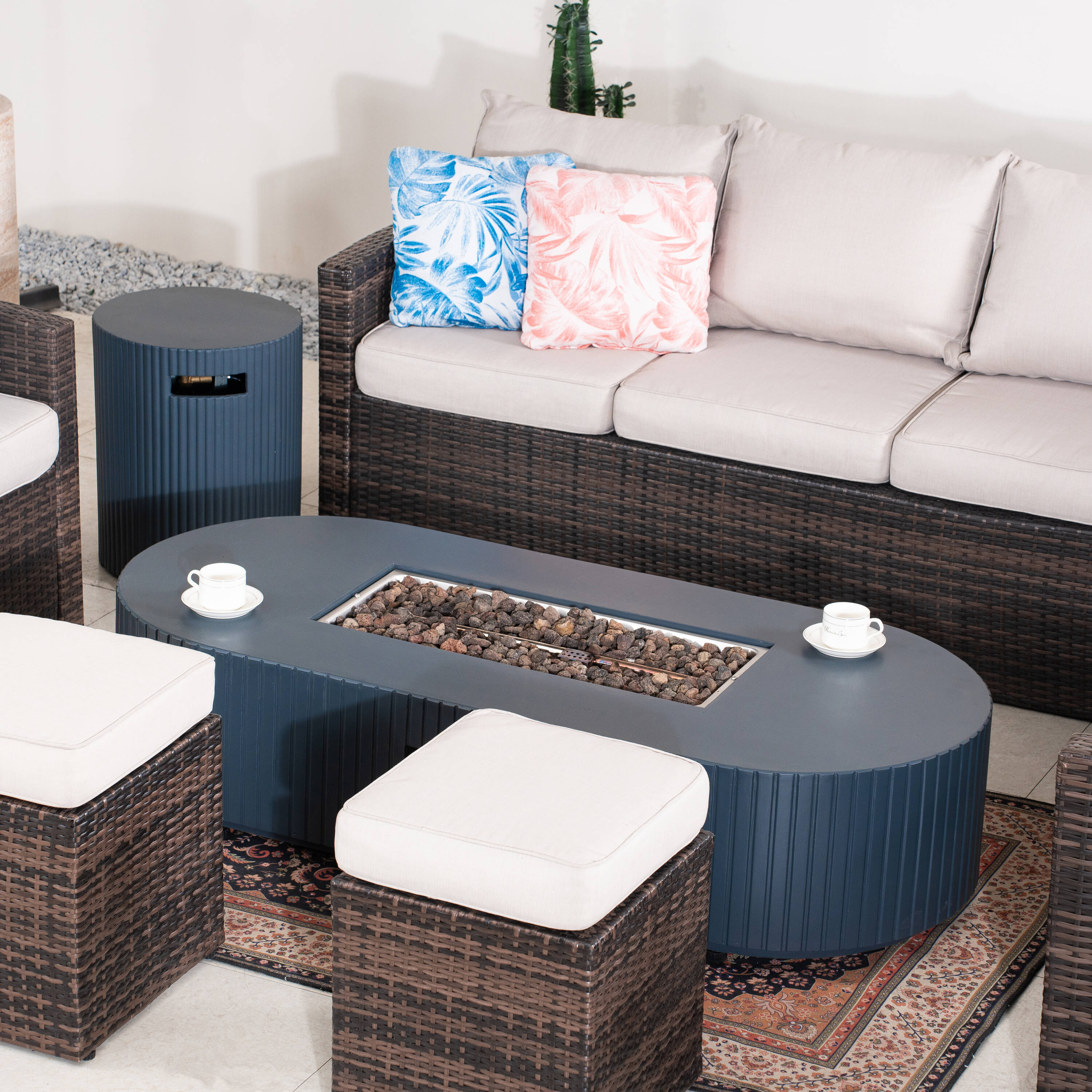 Direct Wicker DWG-1403B2635-BR Patio-Conversation-Sets - View #12