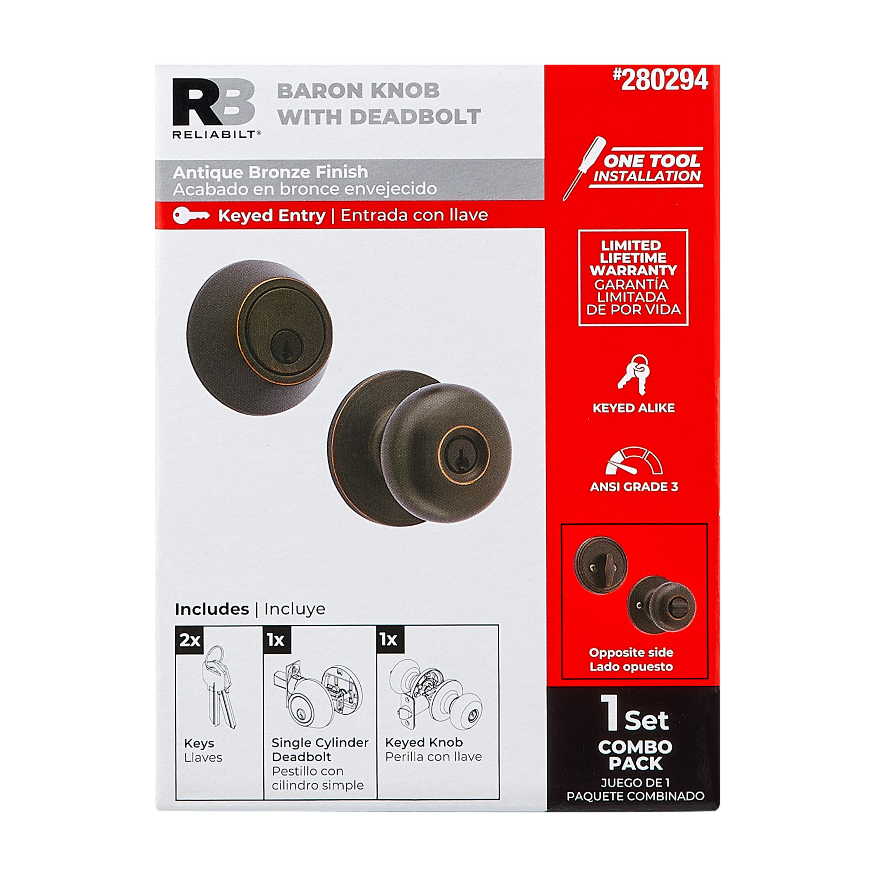RELIABILT 93670-018 Door-Knobs - View #14