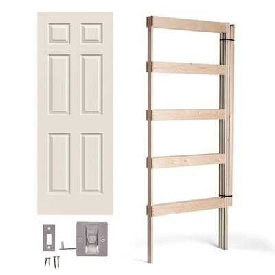Eclisse Pocket Door Frame with Pocket Door Frame (For Common Size: 24-in x 80-in Door Slab) Eclisse Pocket Door Frame with Pocket Door Frame (For Common Size: 24-in x 80-in Door Slab)