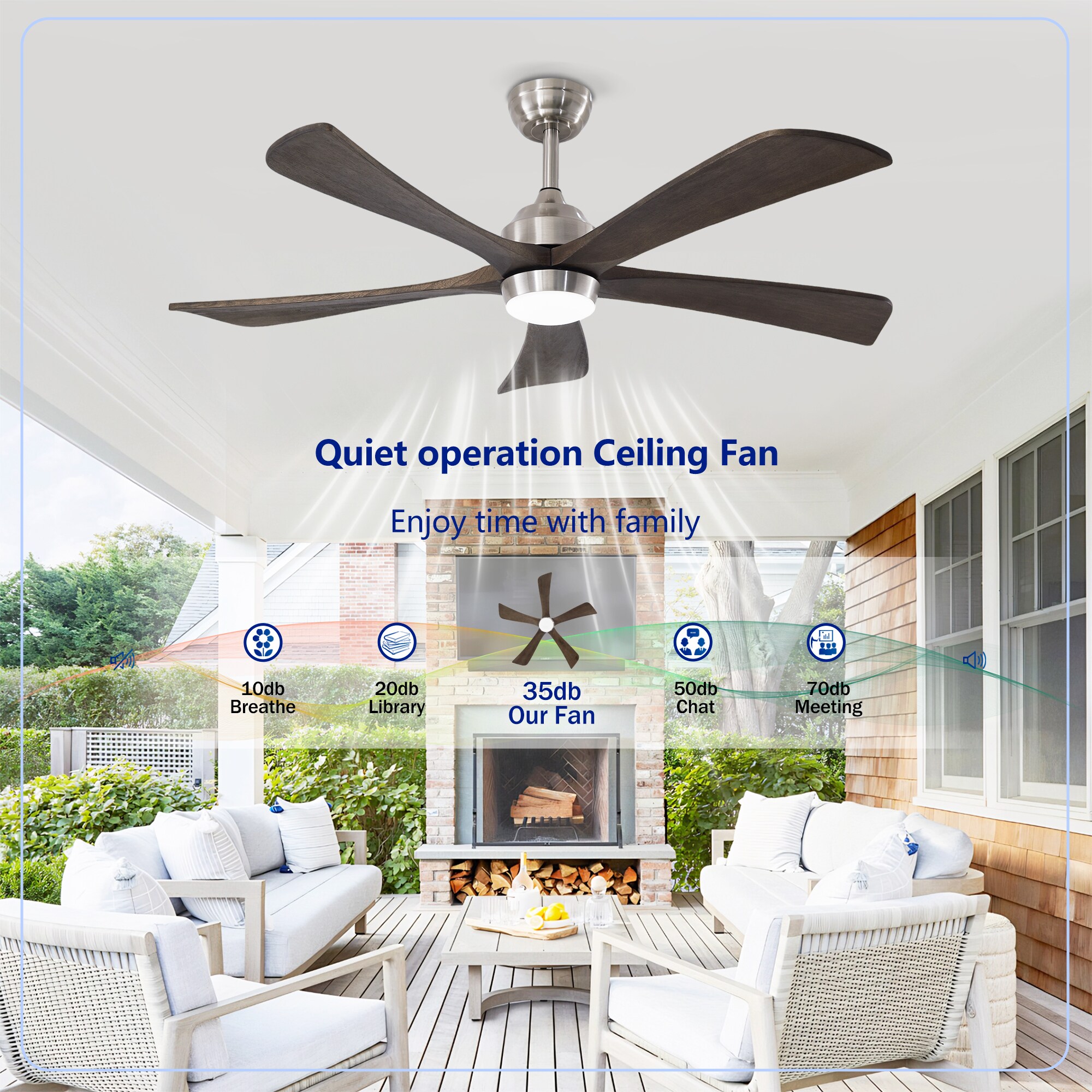 WELLFOR GYH56-1103-5WN Ceiling-Fans - View #11