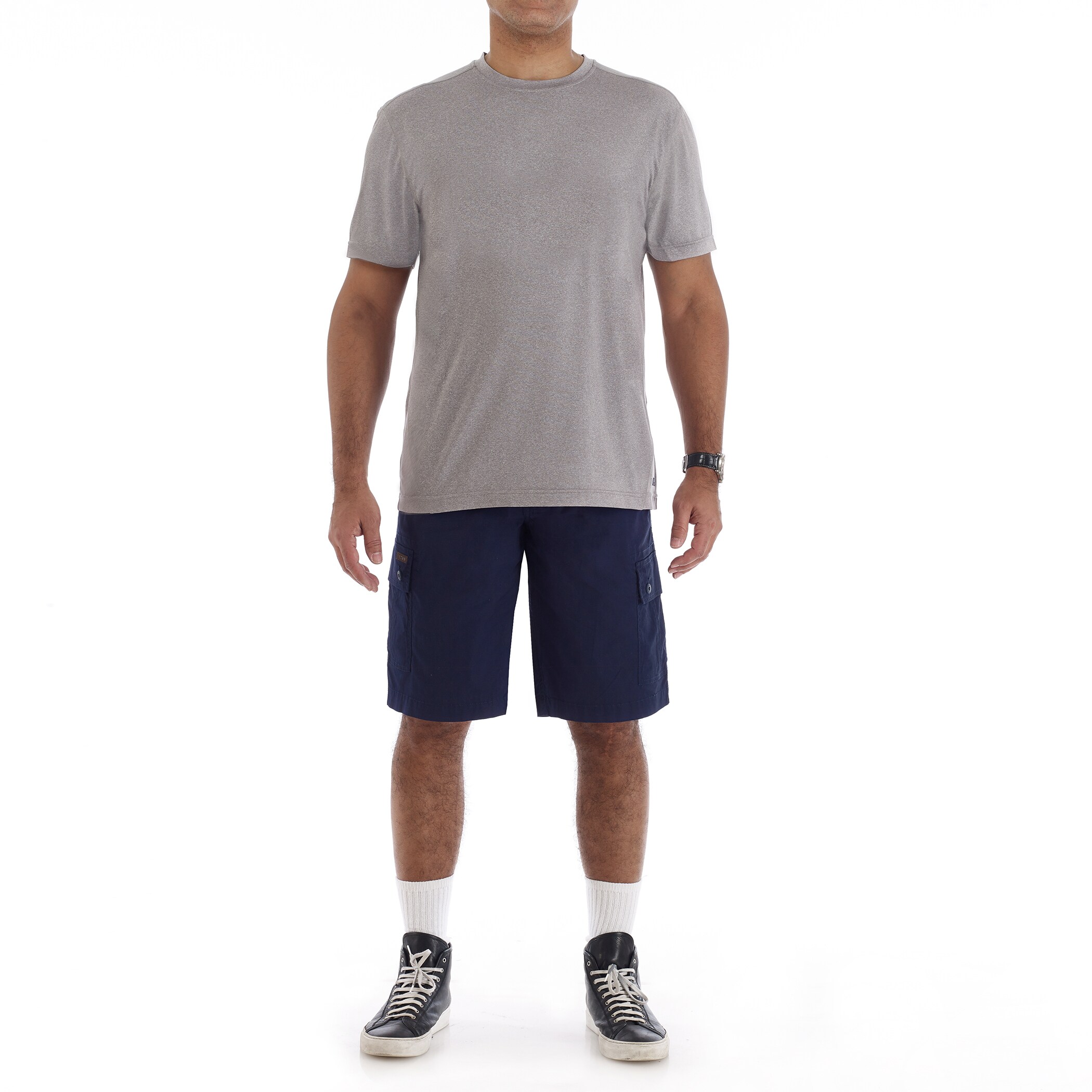 Smith's Workwear SPPT601-HTRGR-L Tops-Shirts - View #4