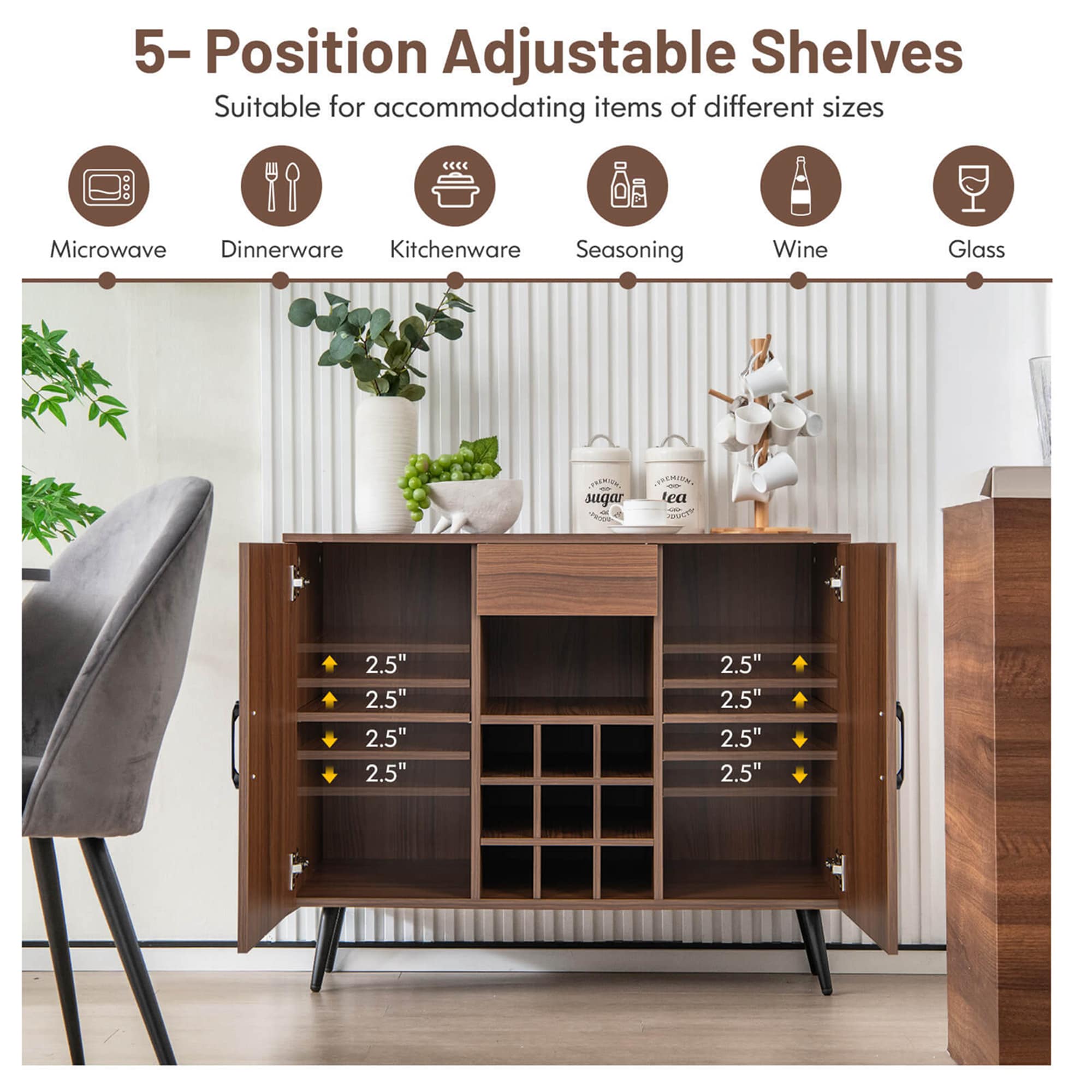 Goplus LWS00463 Utility-Storage-Cabinets - View #5