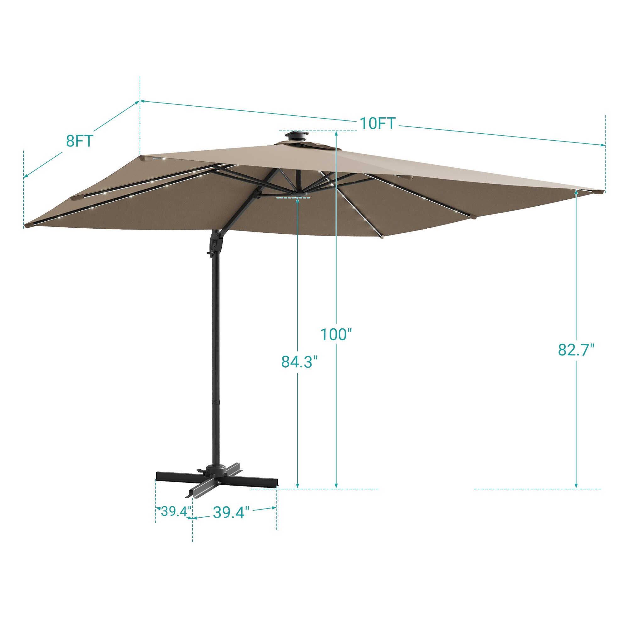 ACEGOSES LW-SOF-51RD Umbrellas-2 - View #3