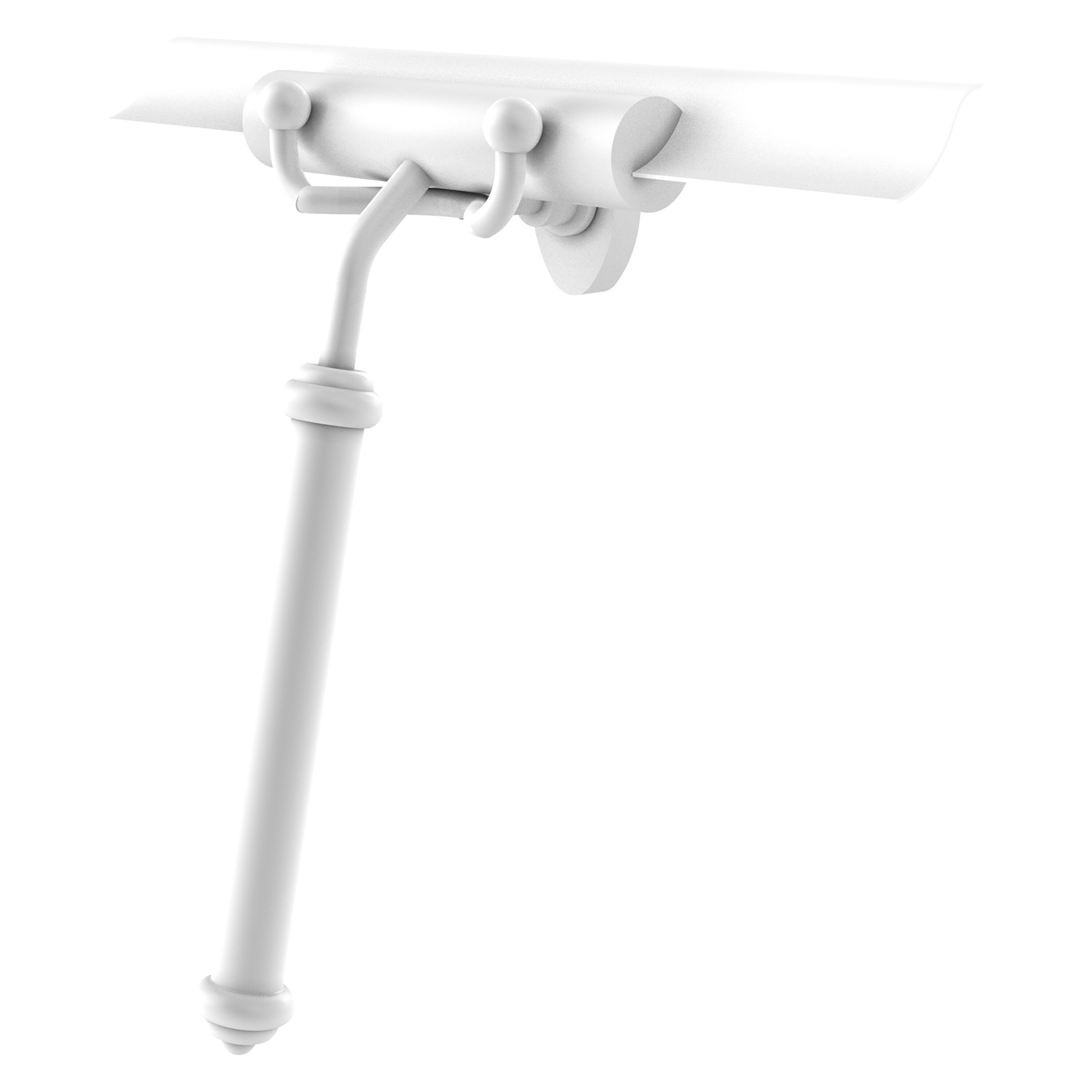 Allied Brass SQ-20-WHM Rubber Shower Squeegee