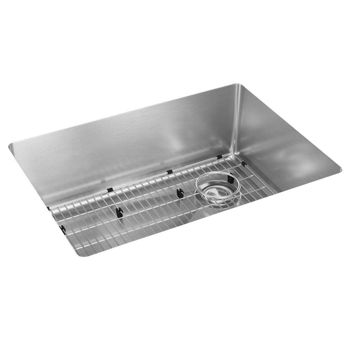 Elkay ECTRU24179RTC Undermount 25.5-in x 18.5-in Stainless steel Single bowl 18 -Gauge Kitchen Sink