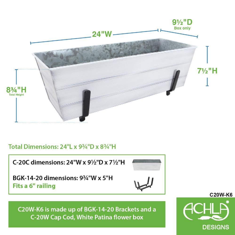 Minuteman International C20W-K6 Planter-Window-Box - View #2