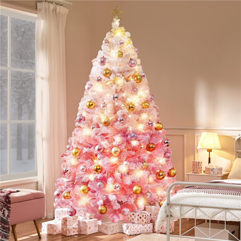 Yaheetech LSQQ0D0001 Artificial-Christmas-Trees - View #5