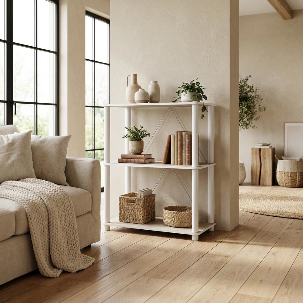 FurniFact BO4027773WHT bookcases - View #3