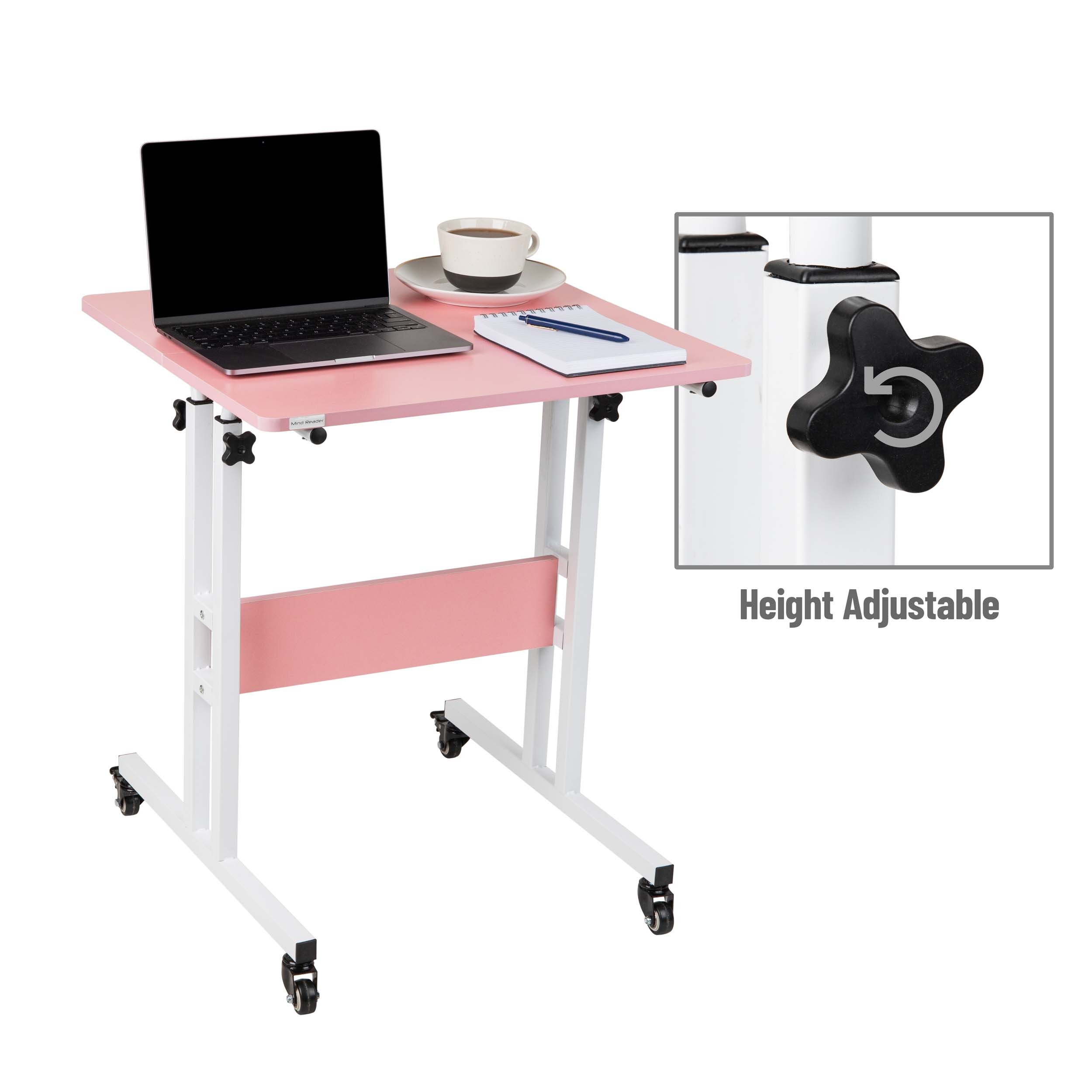 Mind Reader SDROLL-PNK desks - View #4