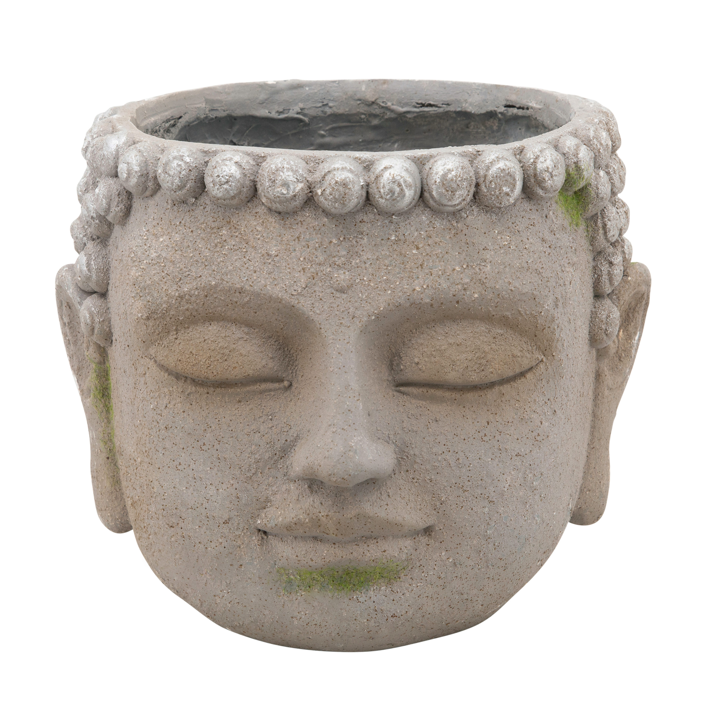 Sagebrook Home 15992 10.24-Inches W Small Gray Resin Indoor/Outdoor Planter