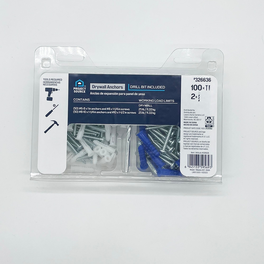 Project Source 21-9569 Drywall-Anchors - View #6