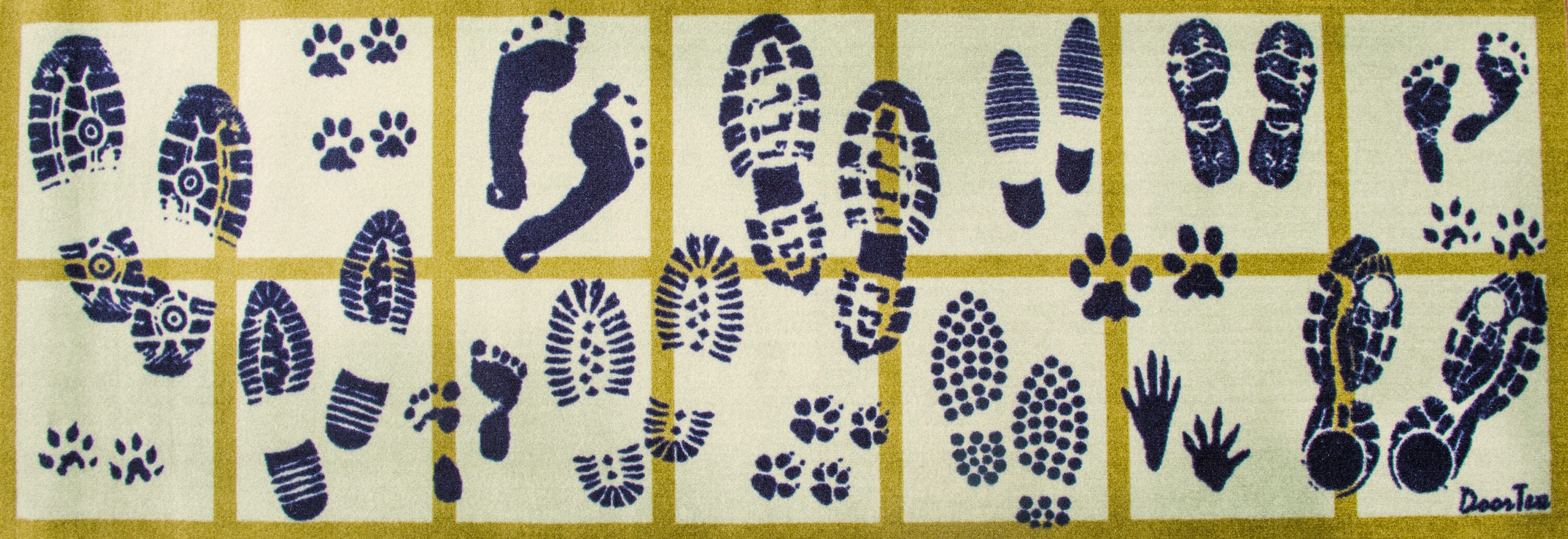Floortex FR4ER2055SL 20-in x 55-in Multi-colored Nylon Indoor Runner Mat
