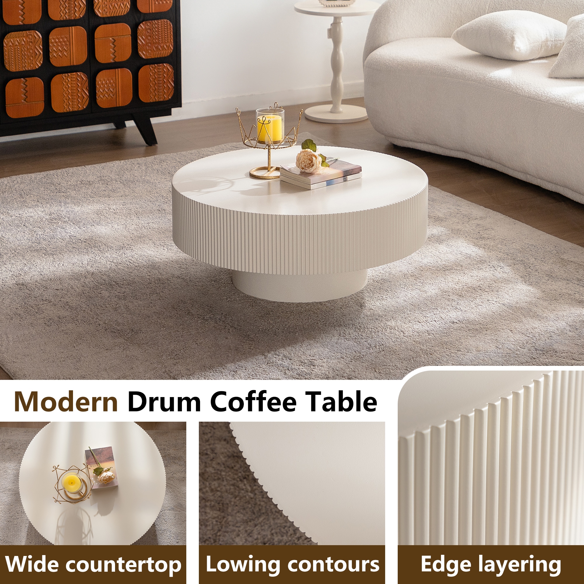 Maxax 25016-WH Coffee-Tables - View #4