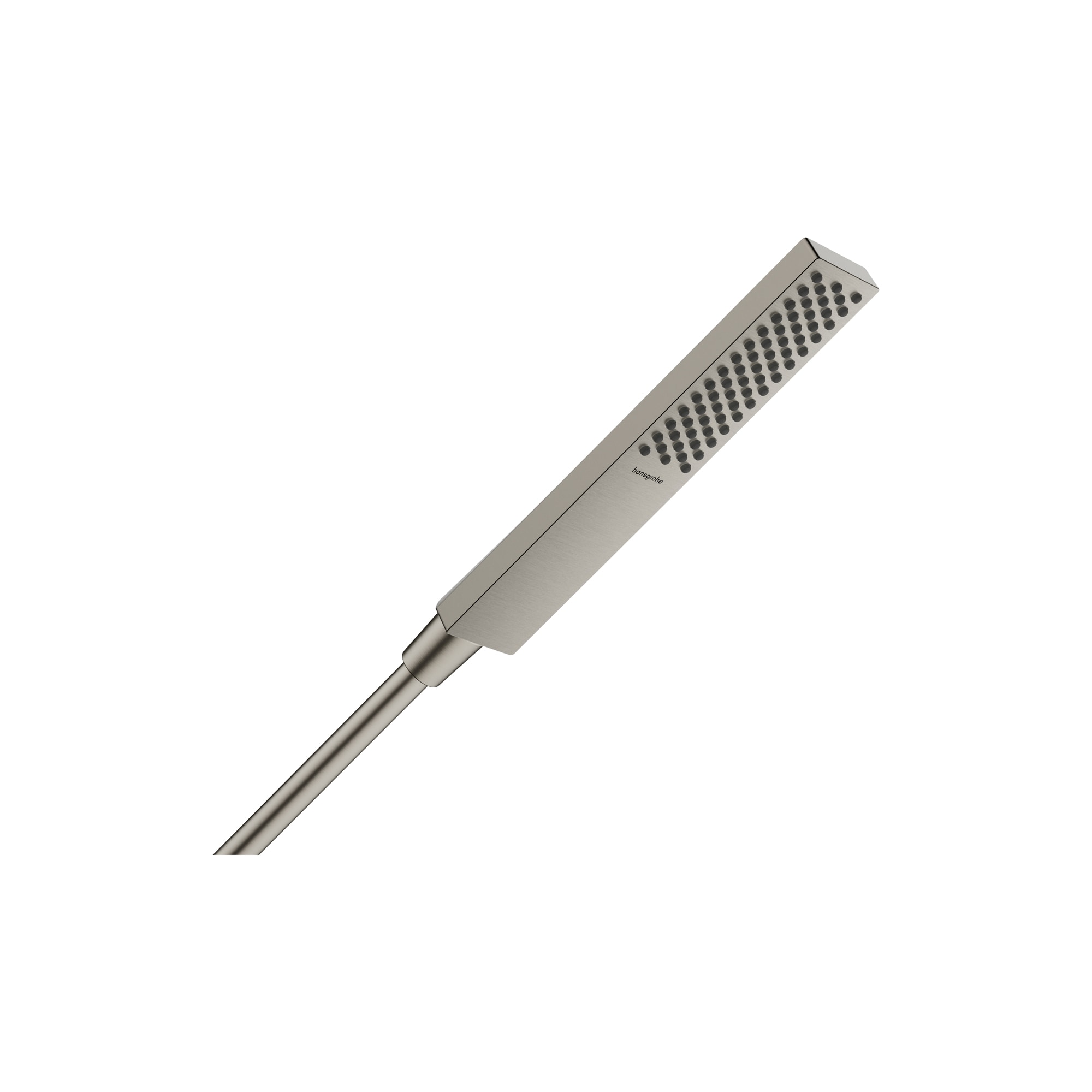 Hansgrohe 24322821 Pulsify E Brushed Nickel Sold separately Single function 1.5-Inches Rectangle Shower Faucet