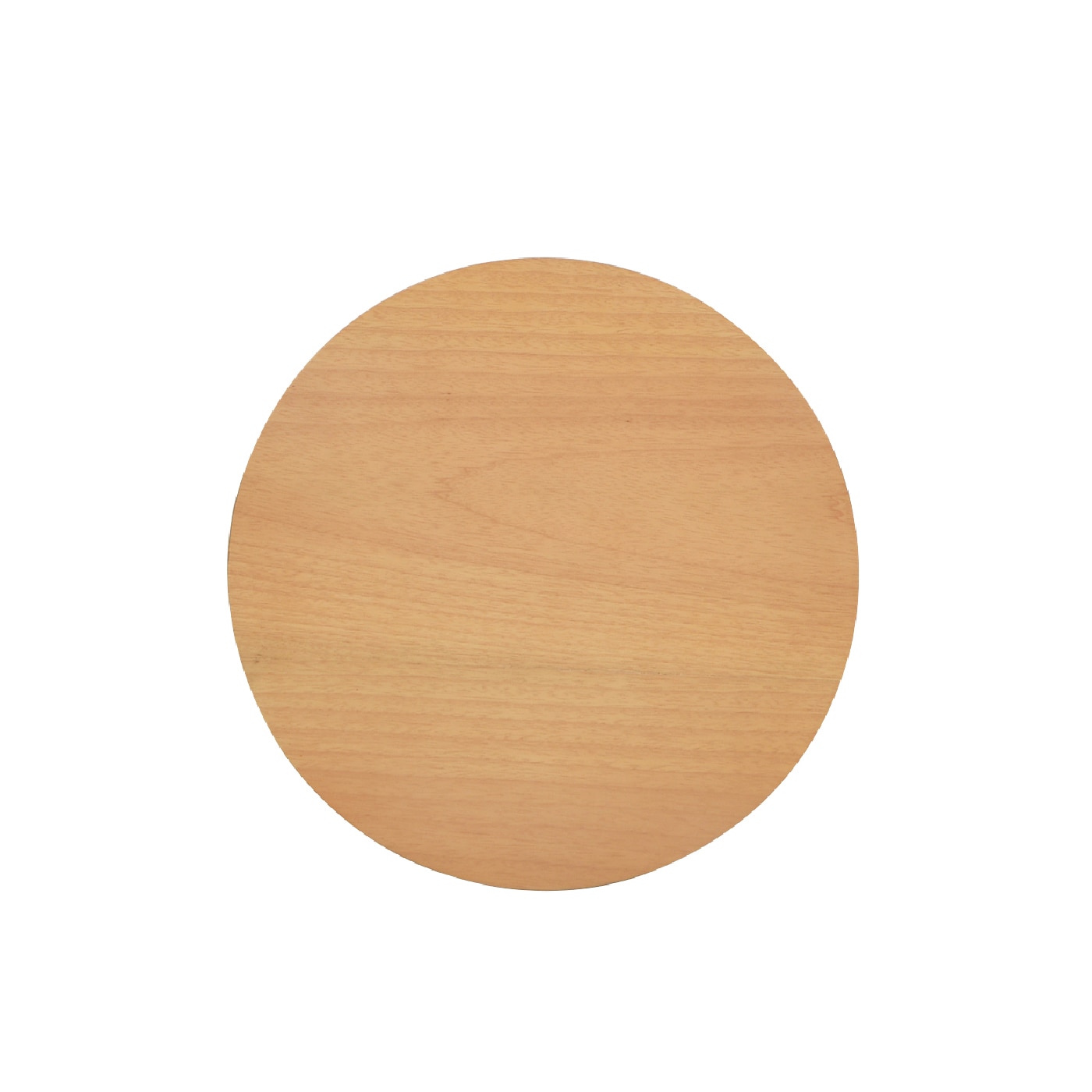 Cabana 18" Round Oak Wood Storage Accent Table